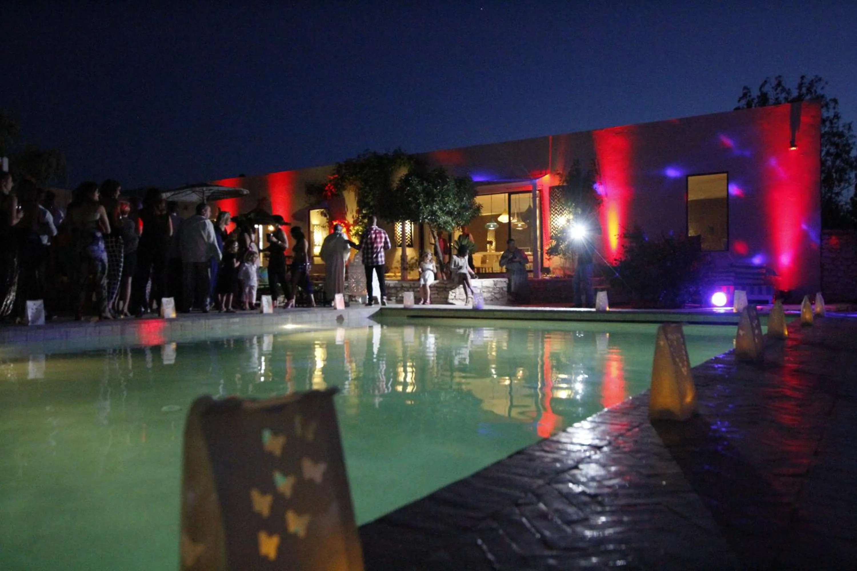 Swimming pool in Les Jardins de Villa Maroc
