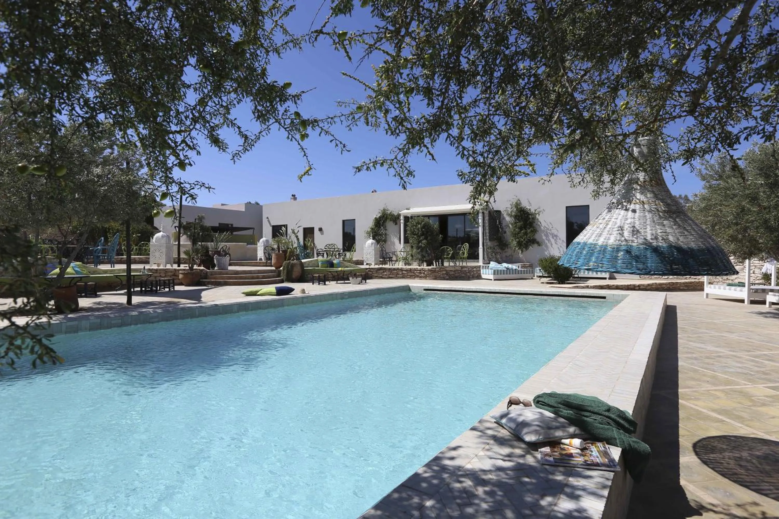 Swimming pool in Les Jardins de Villa Maroc