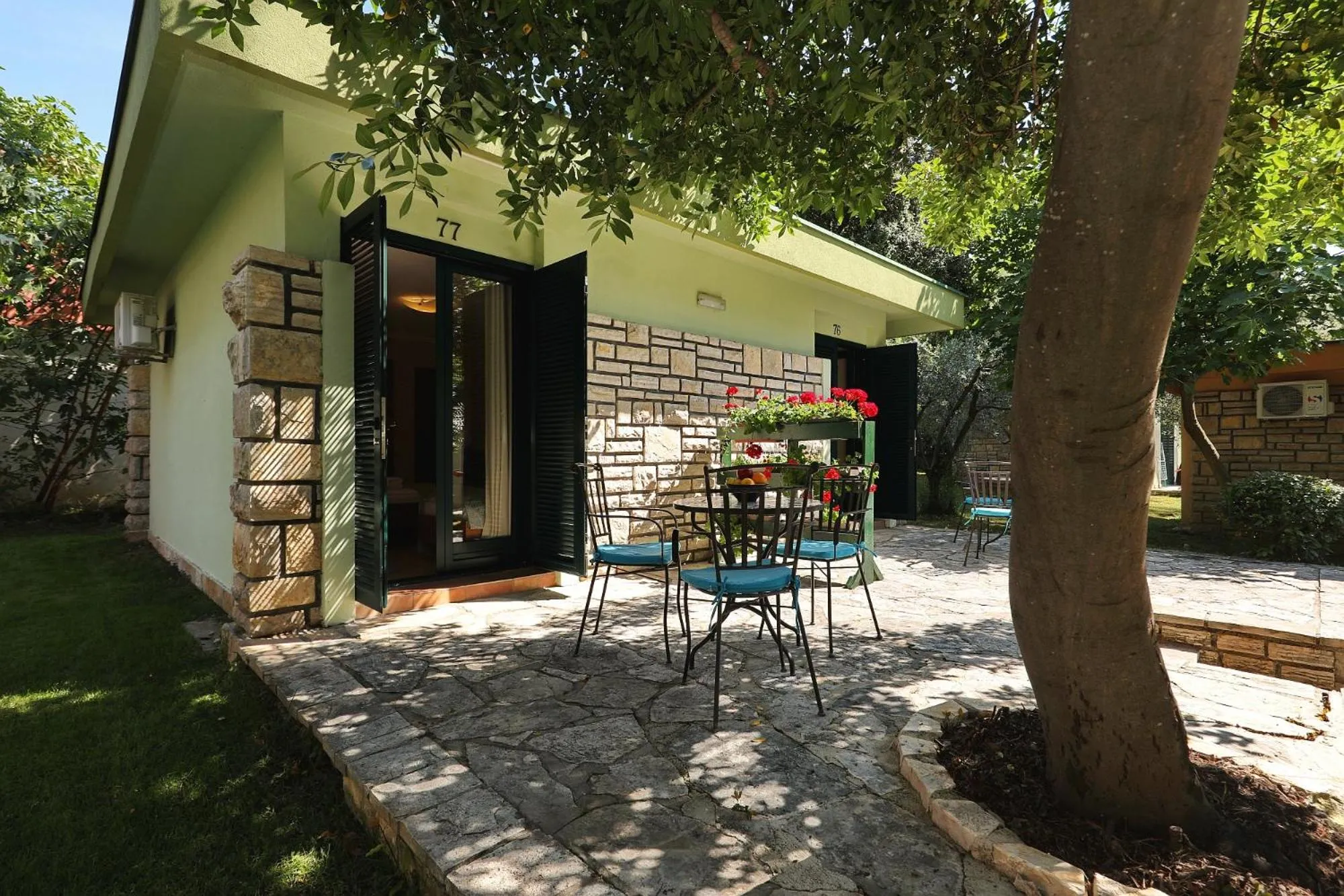 Patio in Mediterranean Village San Antonio