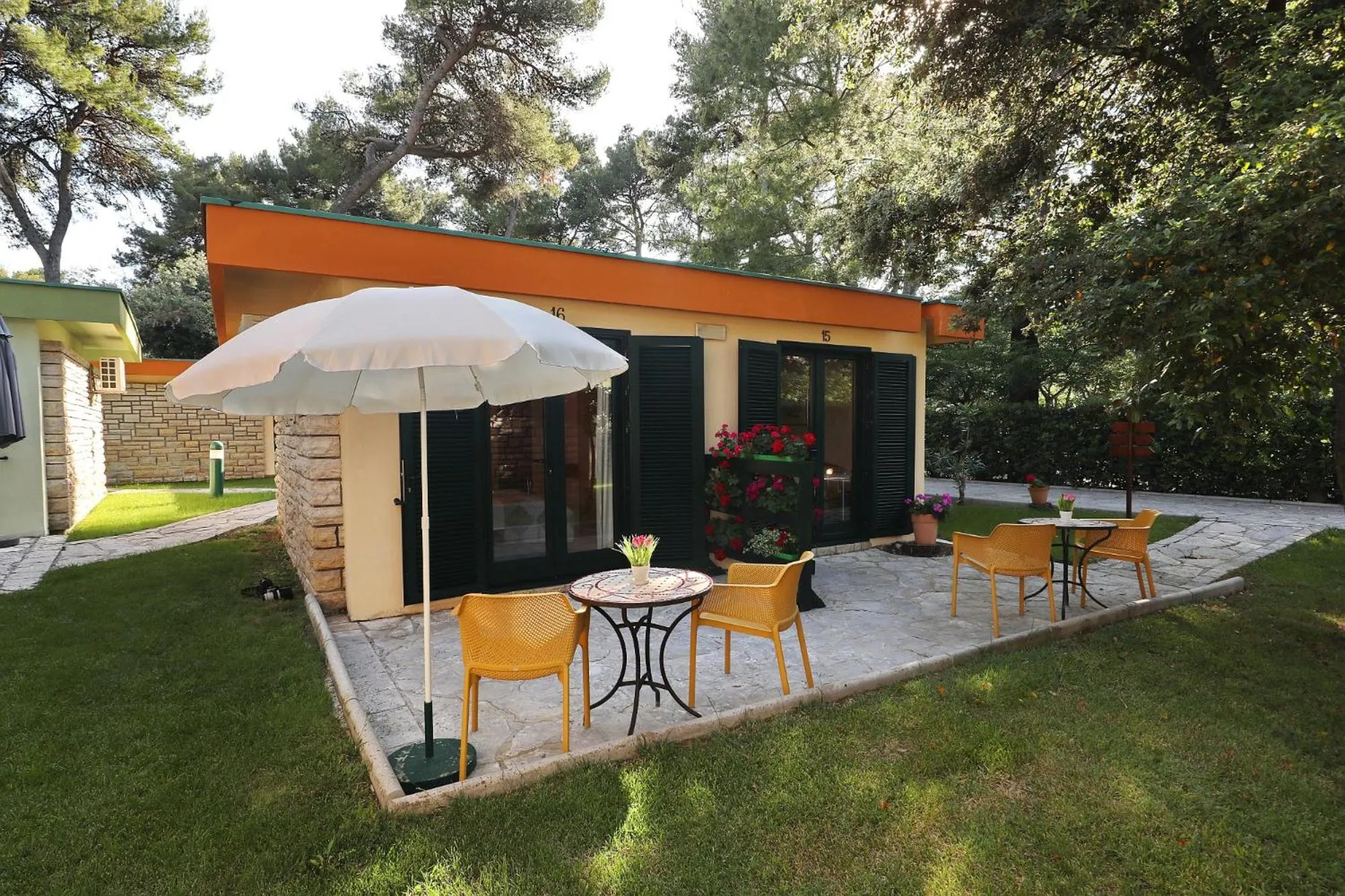 Patio in Mediterranean Village San Antonio