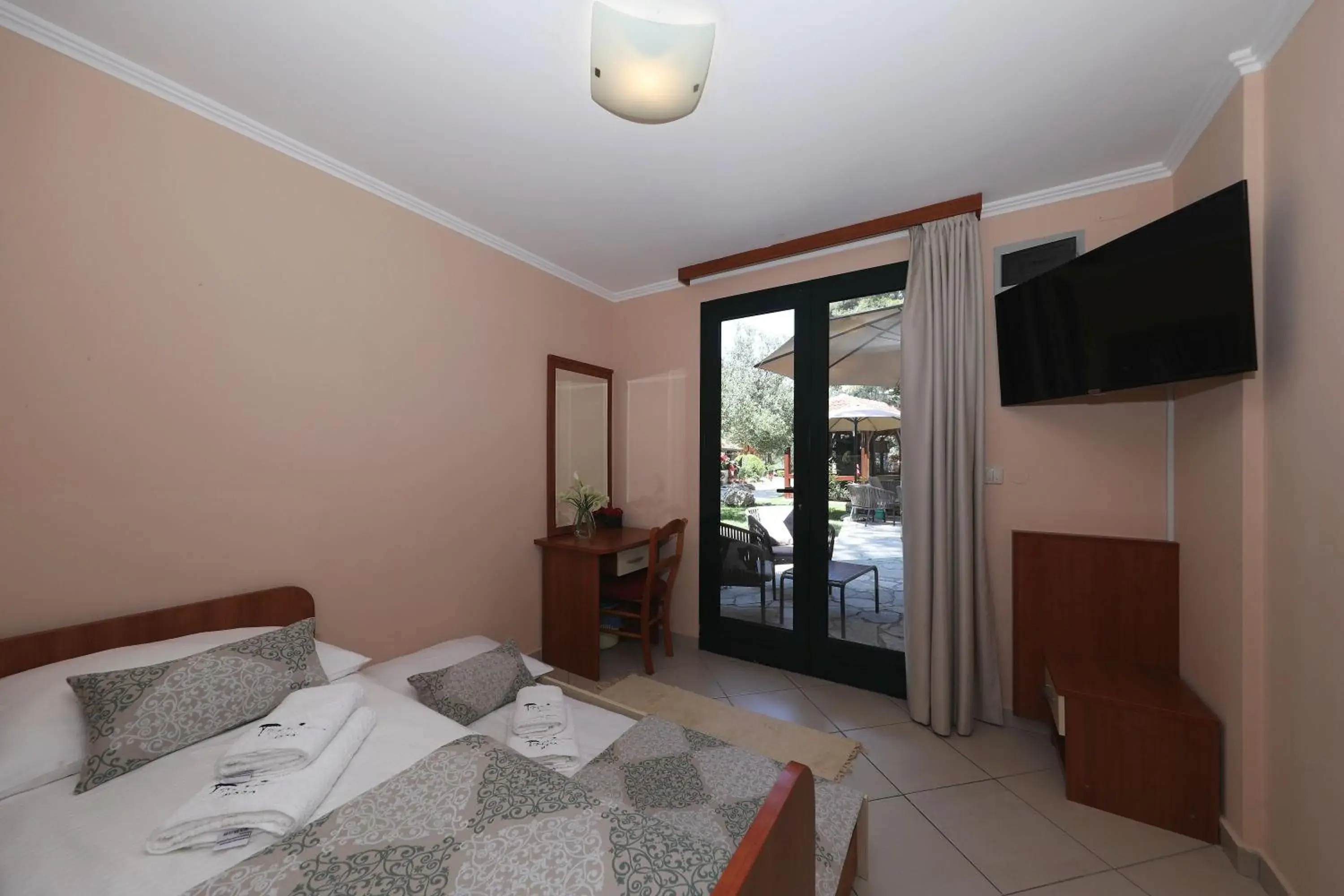 Bed in Mediterranean Village San Antonio Bed in Mediterranean Village San Antonio