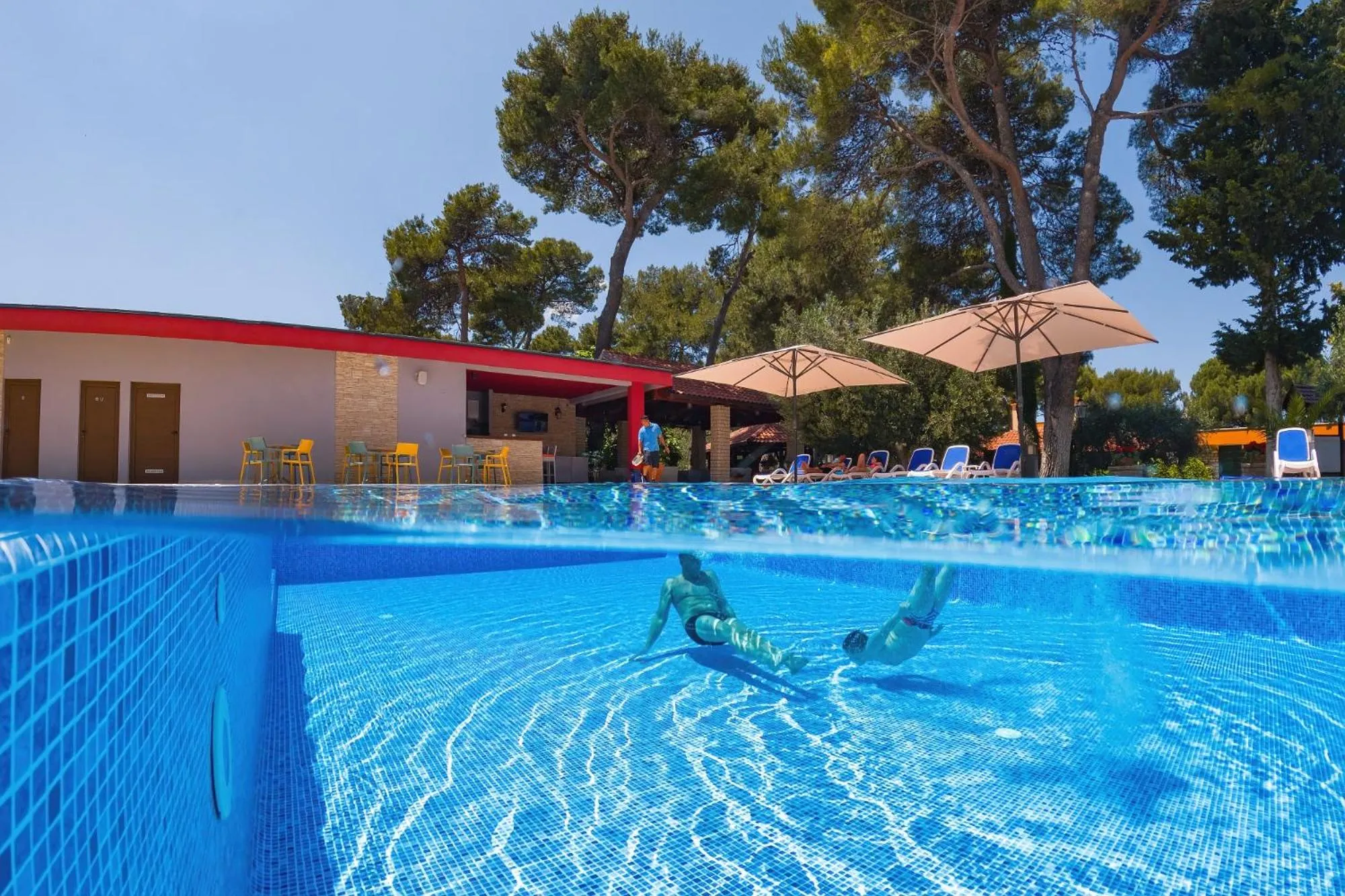 Swimming pool in Mediterranean Village San Antonio