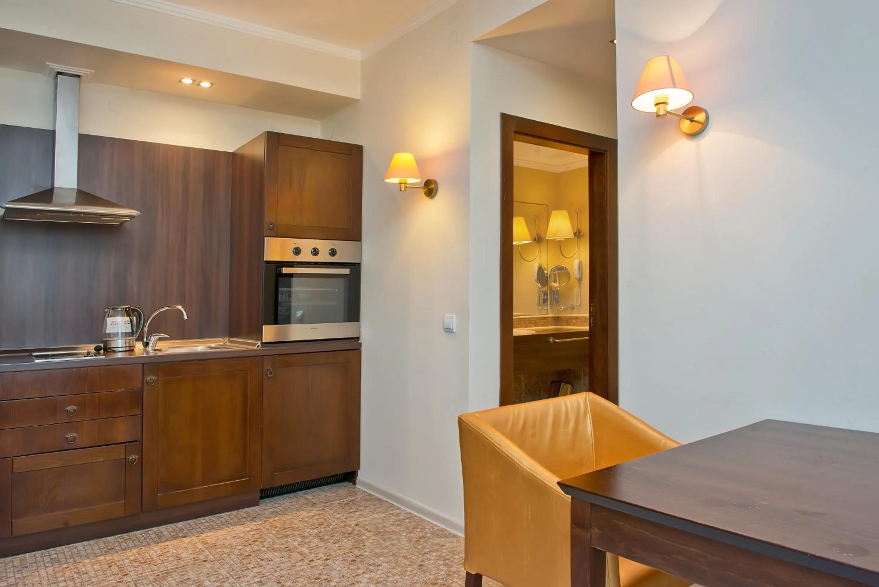 Dining area in Royal Beach Apartments