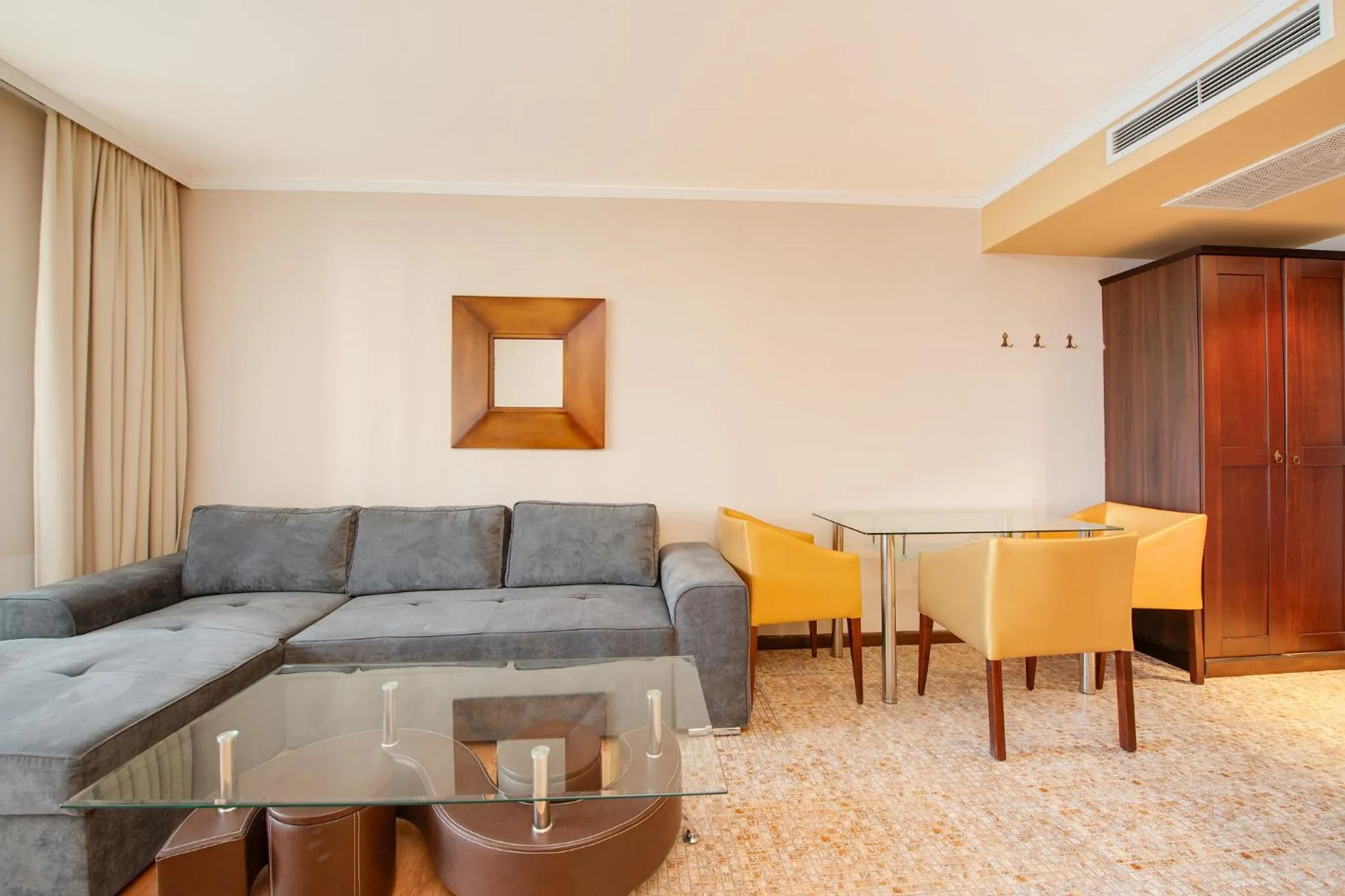 Bed in Royal Beach Apartments