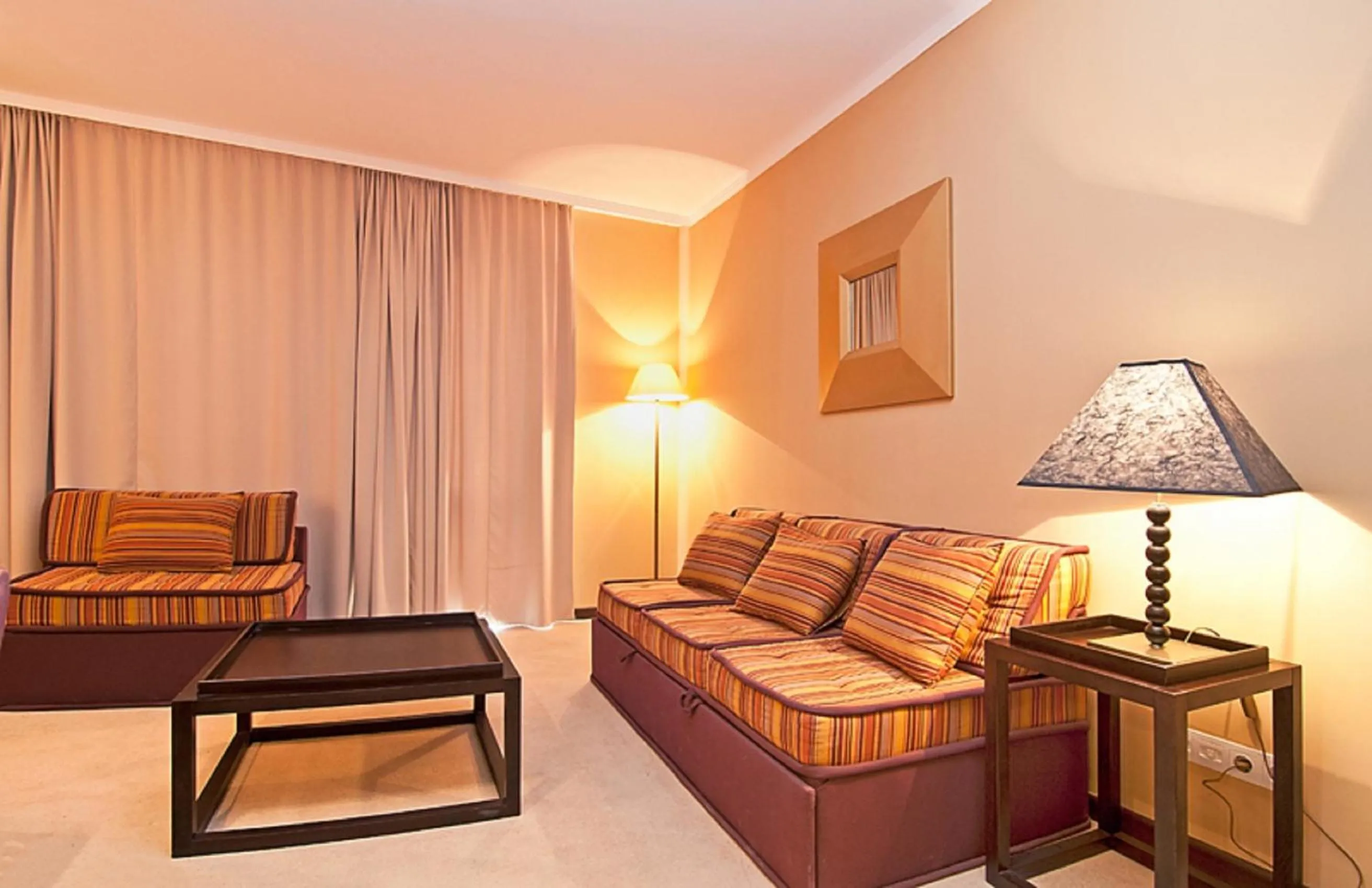 Living room in Royal Beach Apartments