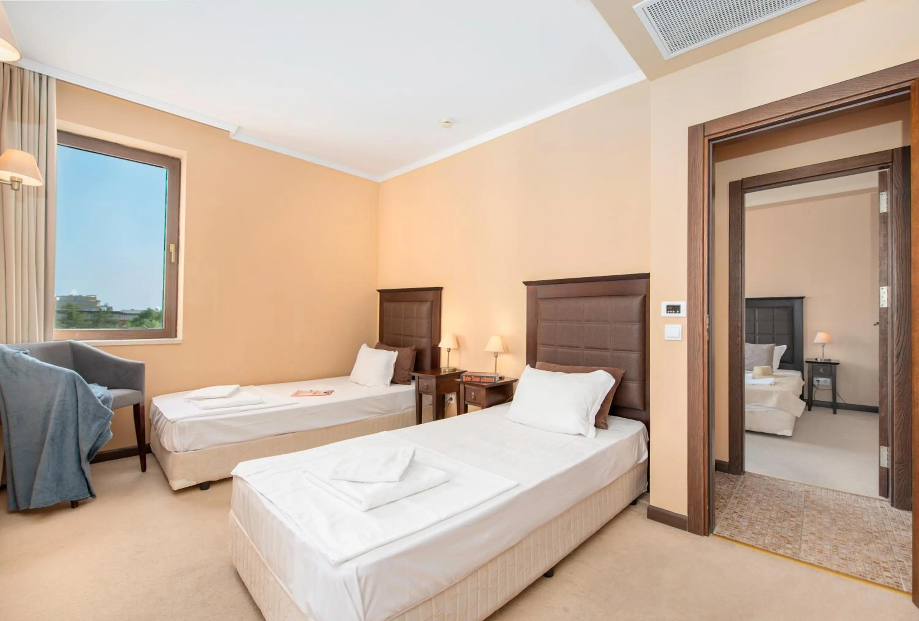 Bedroom, Bed in Royal Beach Apartments