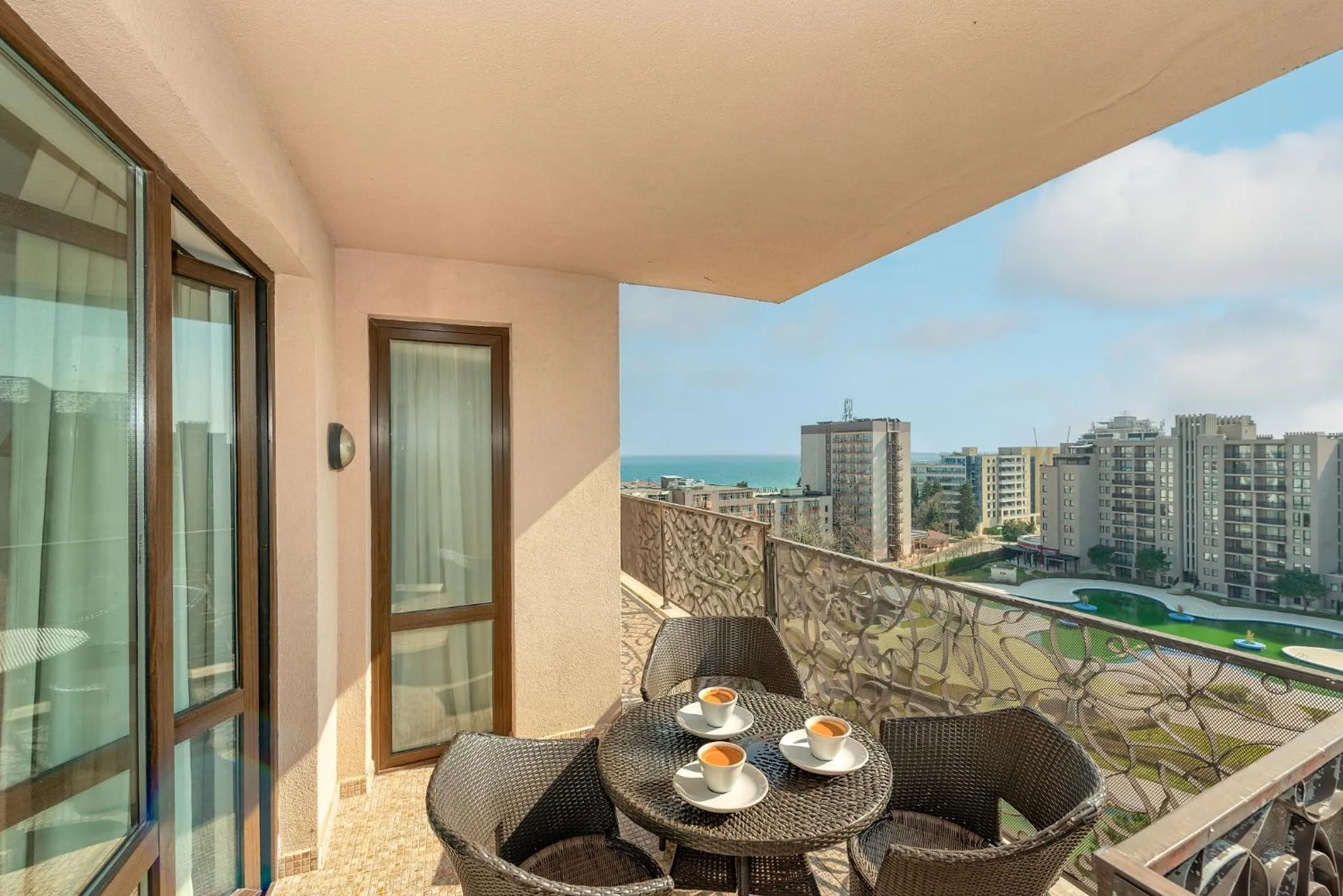 Balcony/Terrace in Royal Beach Apartments