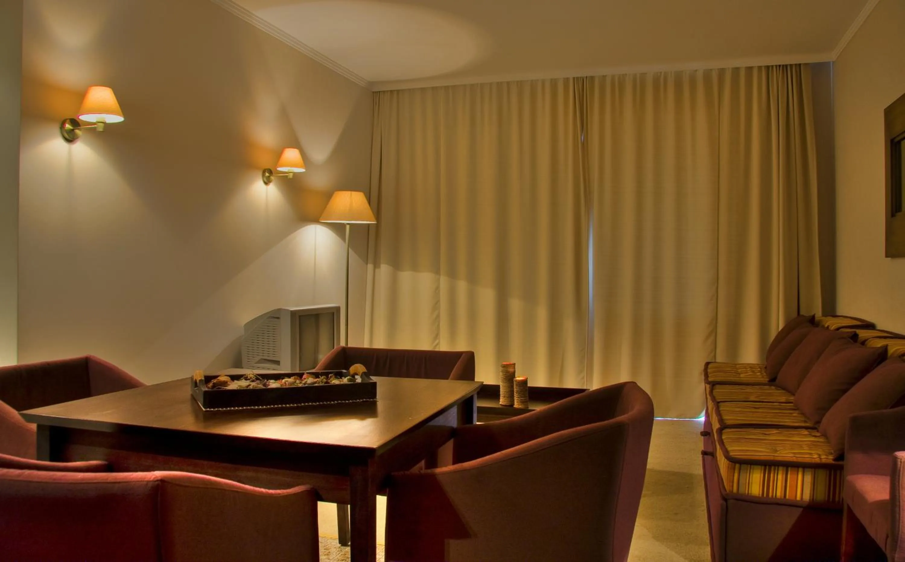 Living room in Royal Beach Apartments