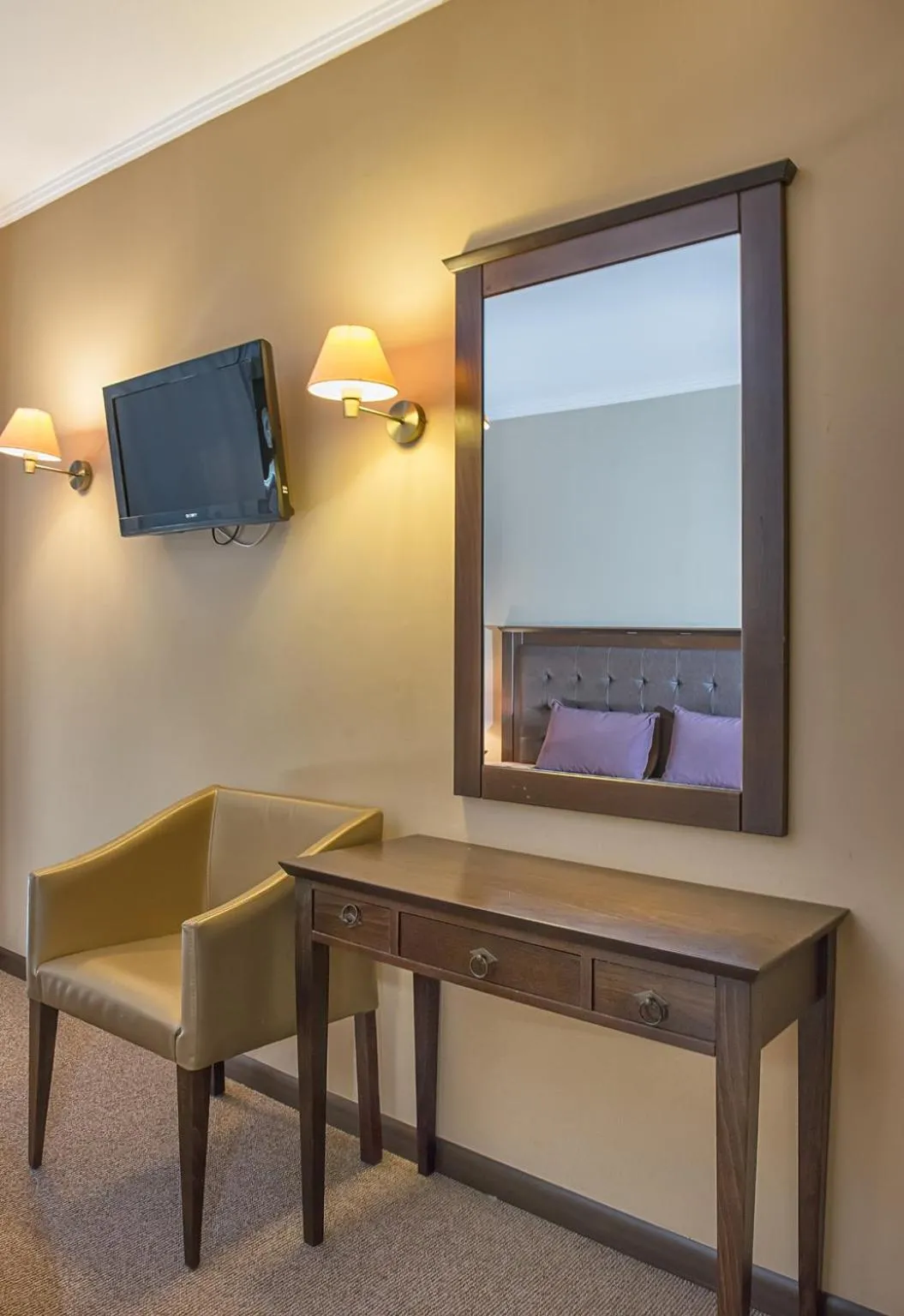 Bedroom in Royal Beach Apartments