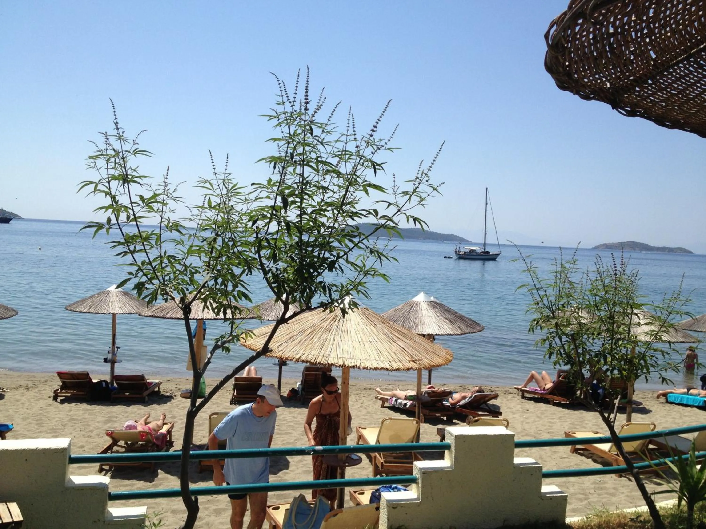 Beach in Angeliki Beach Hotel