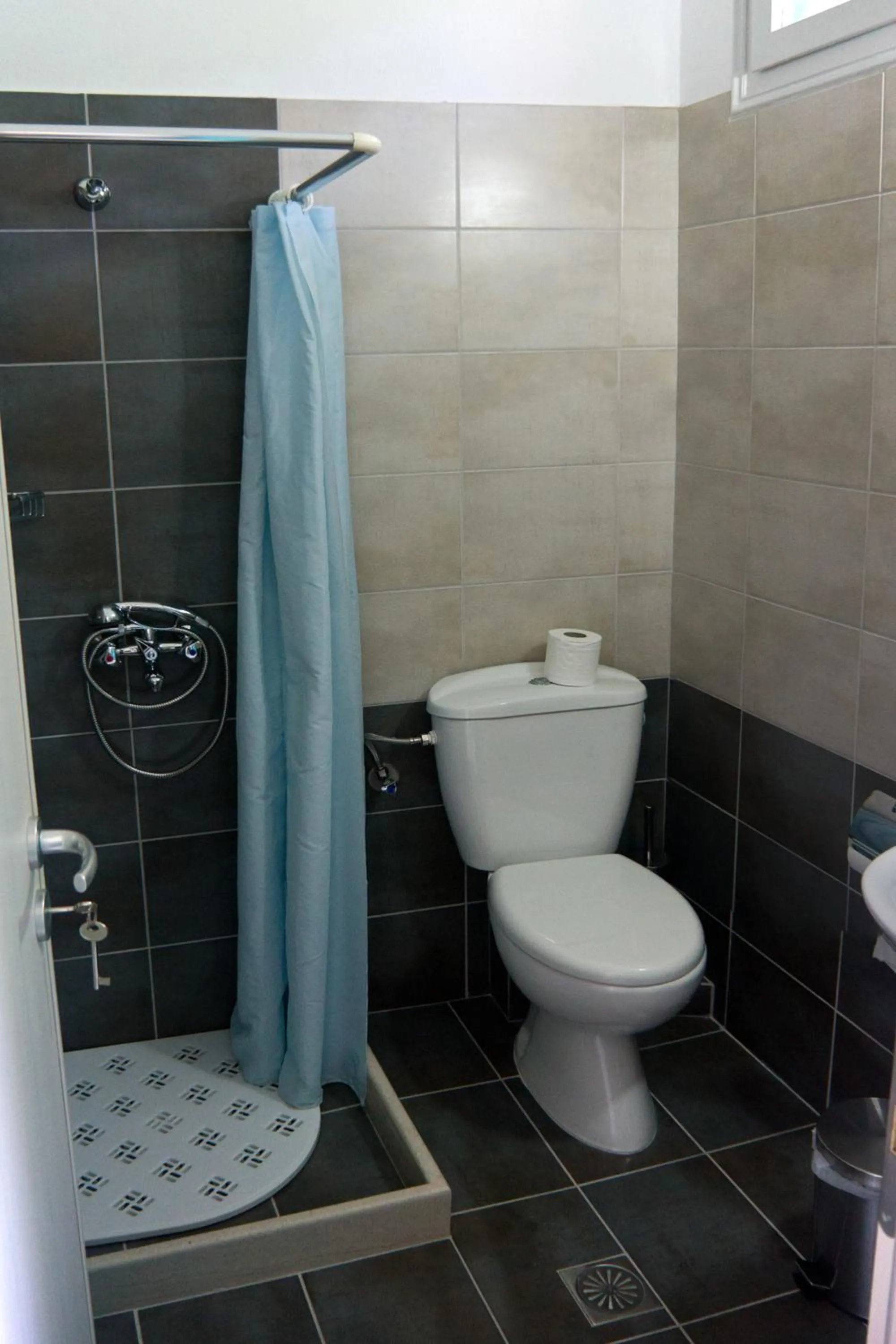 Bathroom in Angeliki Beach Hotel