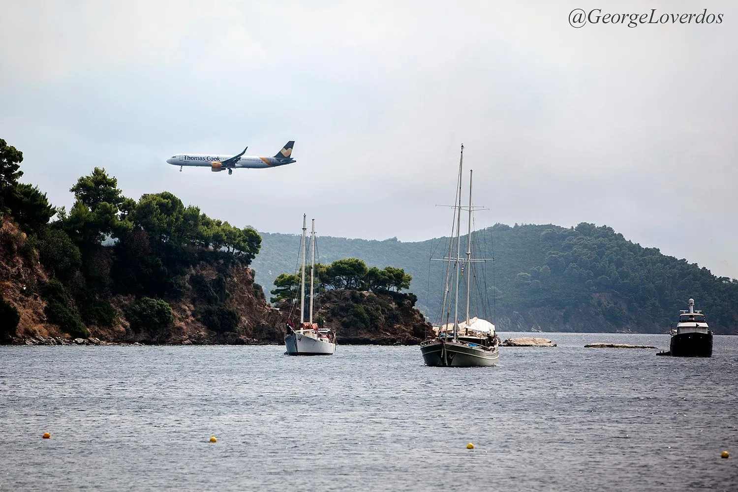 City view in Angeliki Beach Hotel
