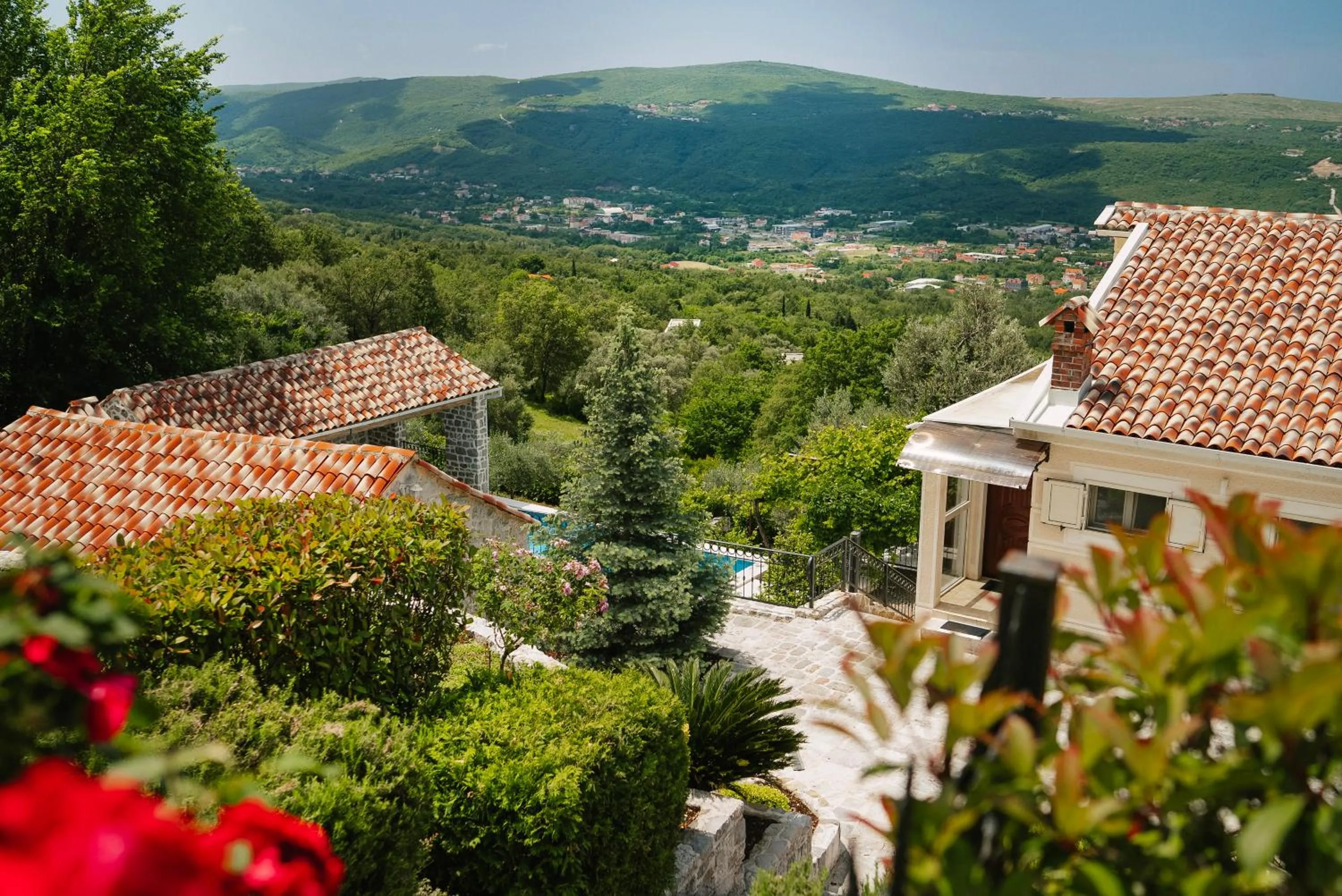 Natural landscape in Villa Dub