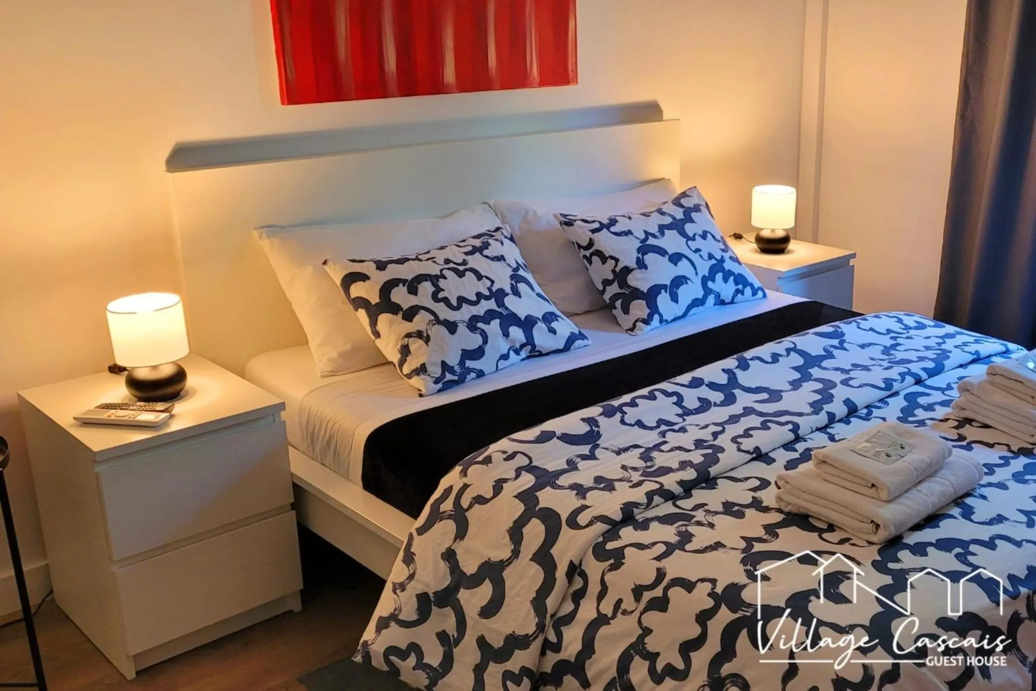 Bed in Village Cascais Guest House