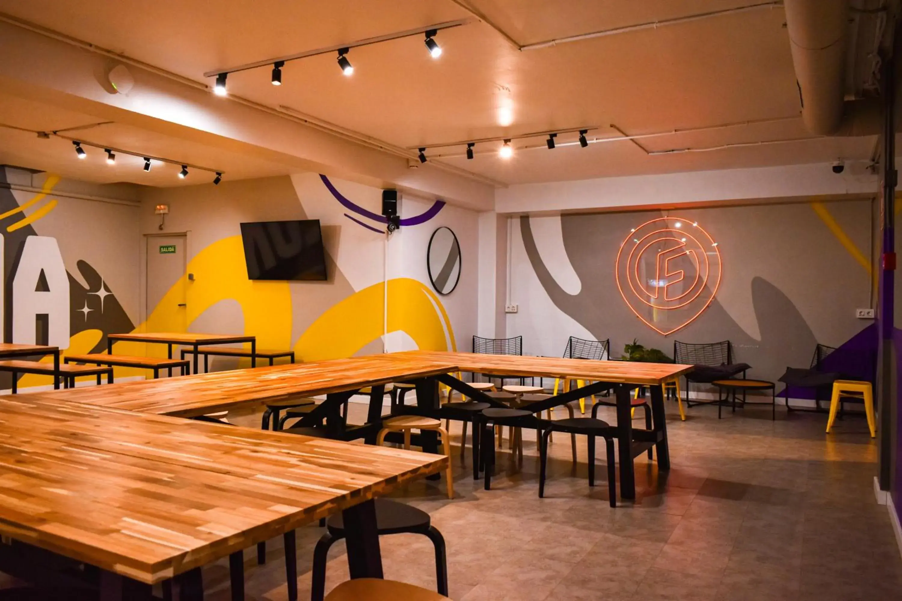 Seating area in Onefam Les Corts Seating area in Onefam Les Corts