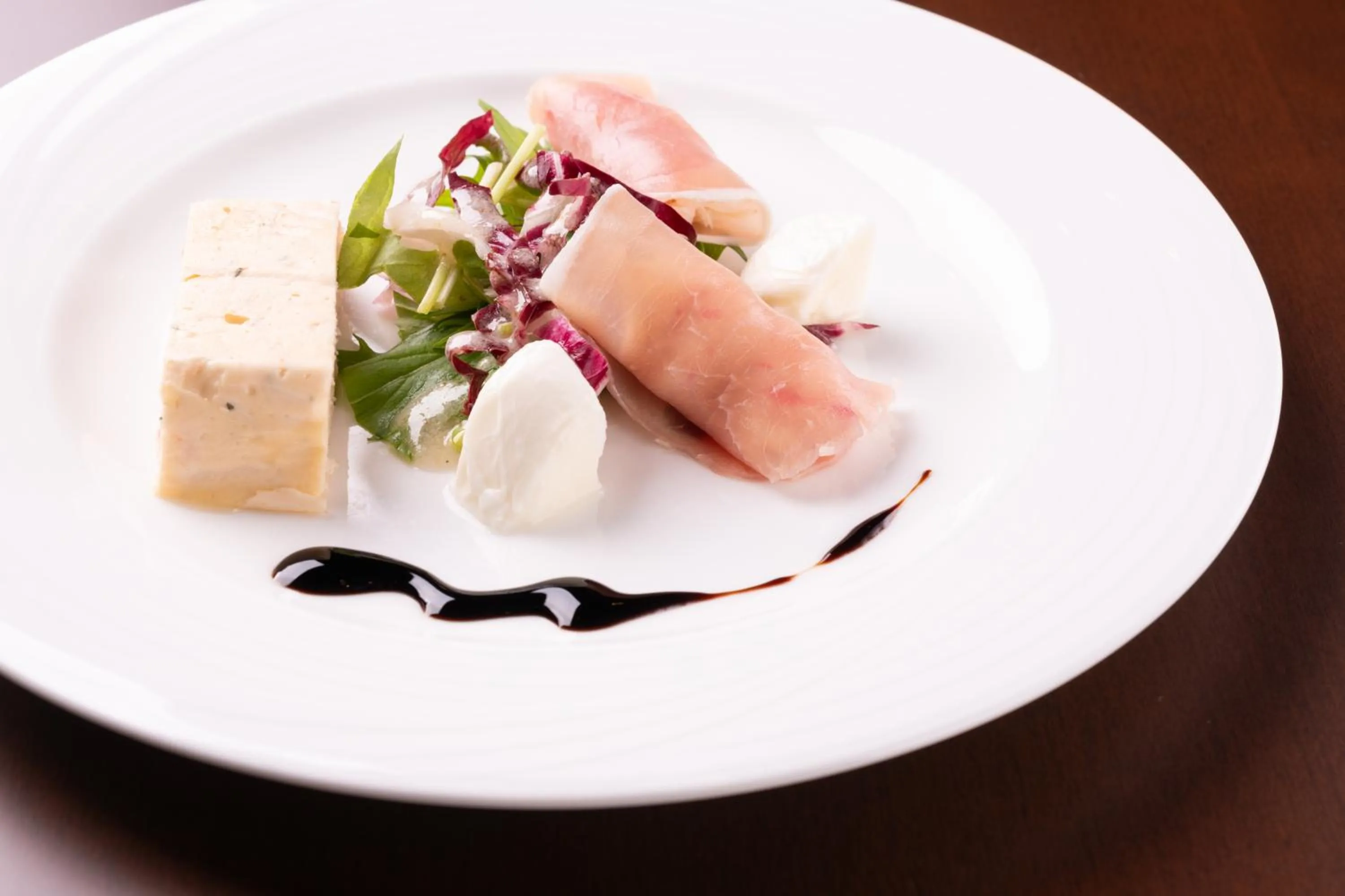 Food close-up in Hashidate Bay Hotel