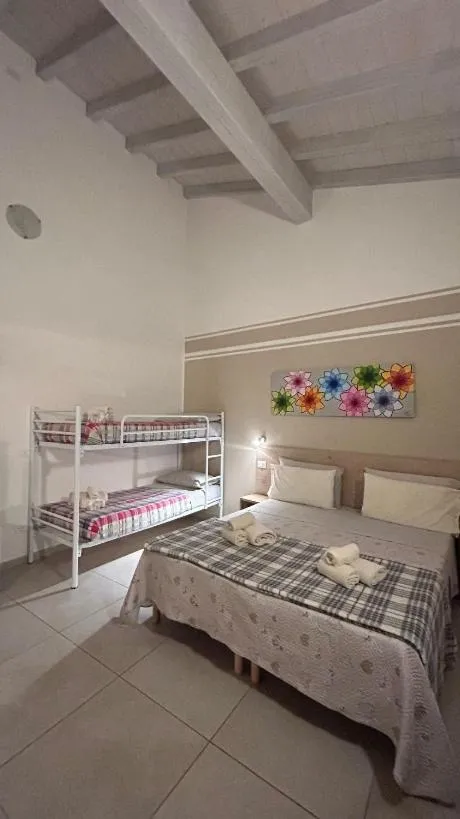 Bed in Agriturismo Corte La Sacca