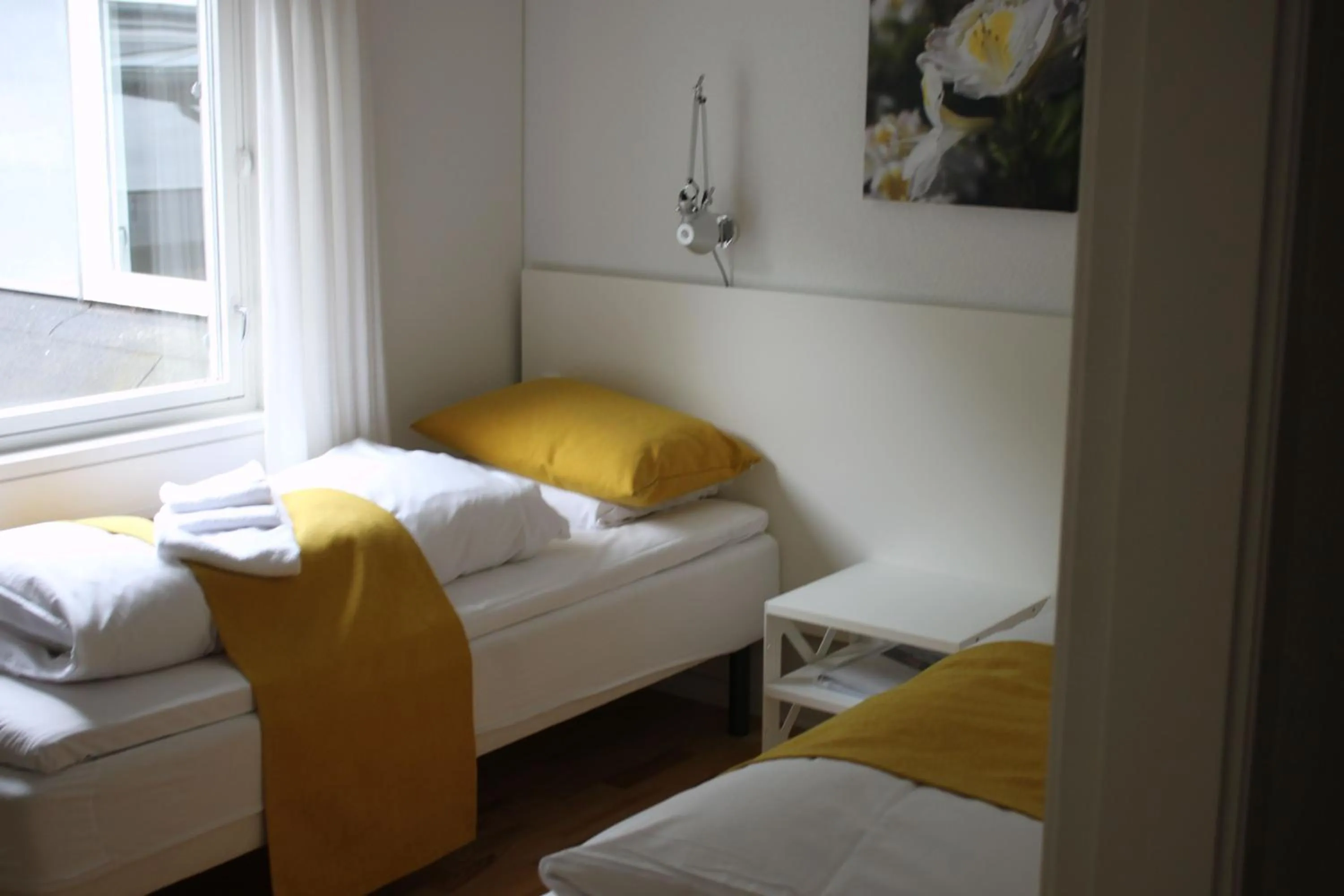 Bed in Skarrildhus Sinatur Hotel & Konference