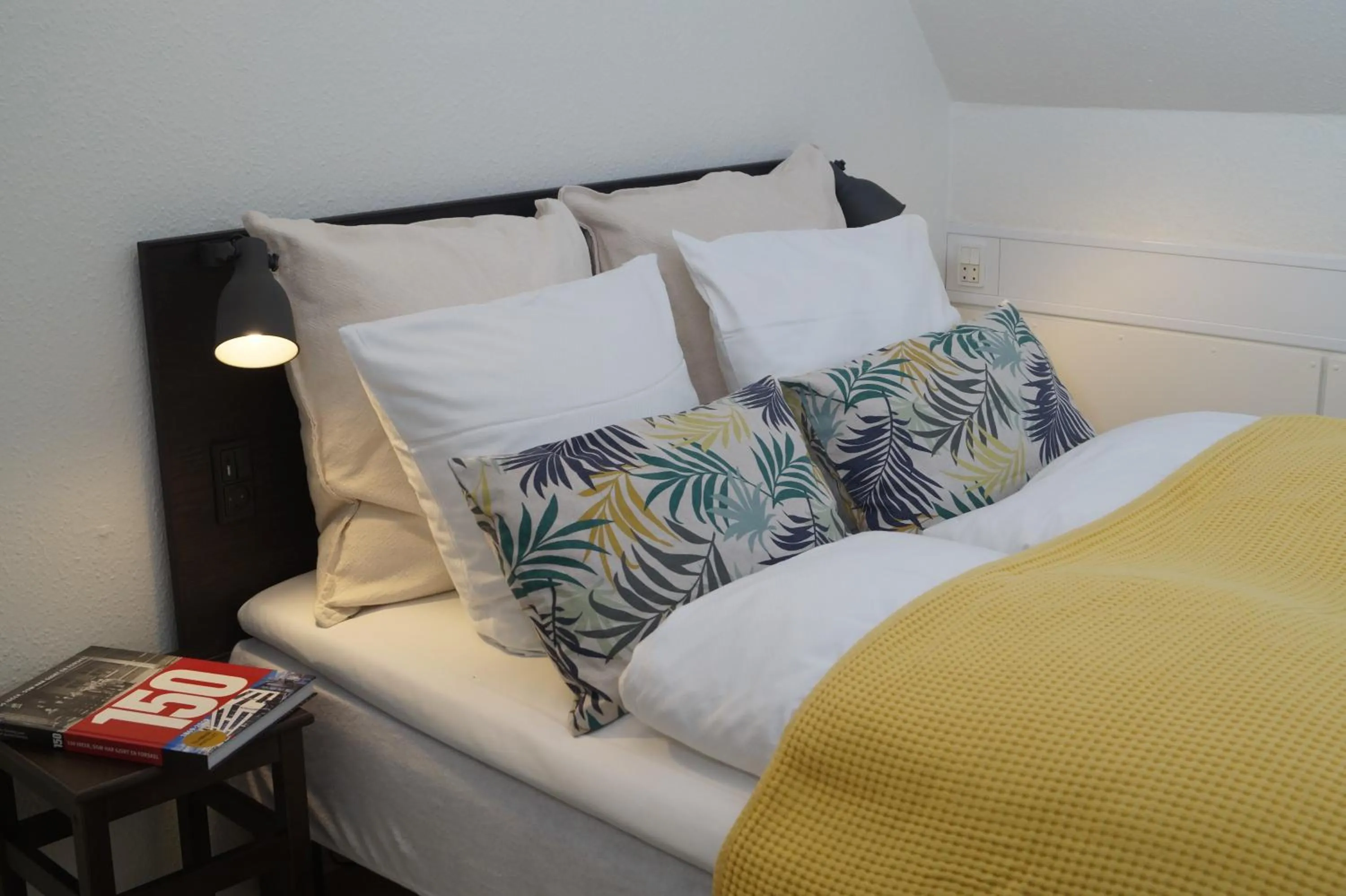 Bed in Skarrildhus Sinatur Hotel & Konference