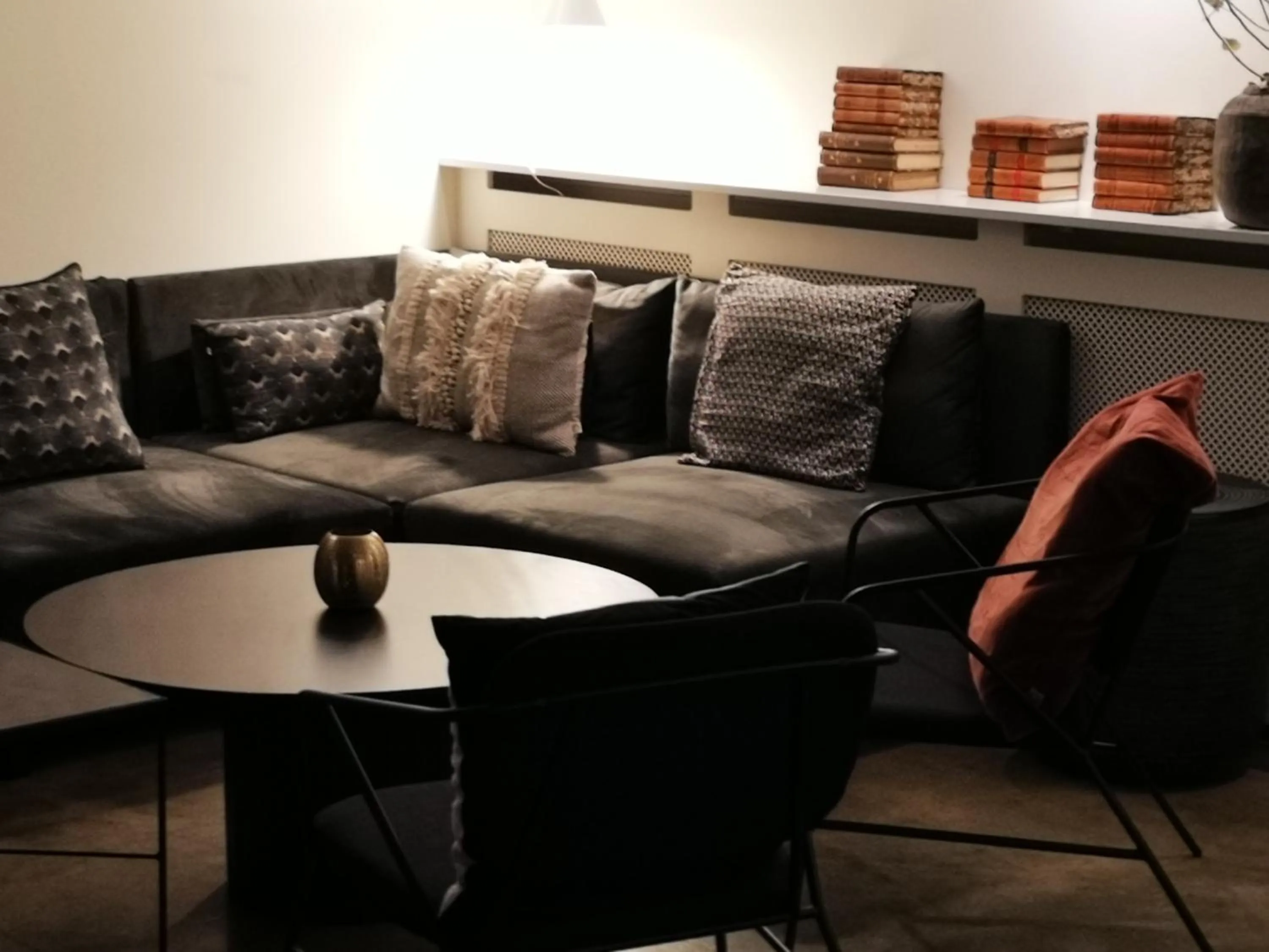 Lounge or bar in Skarrildhus Sinatur Hotel & Konference