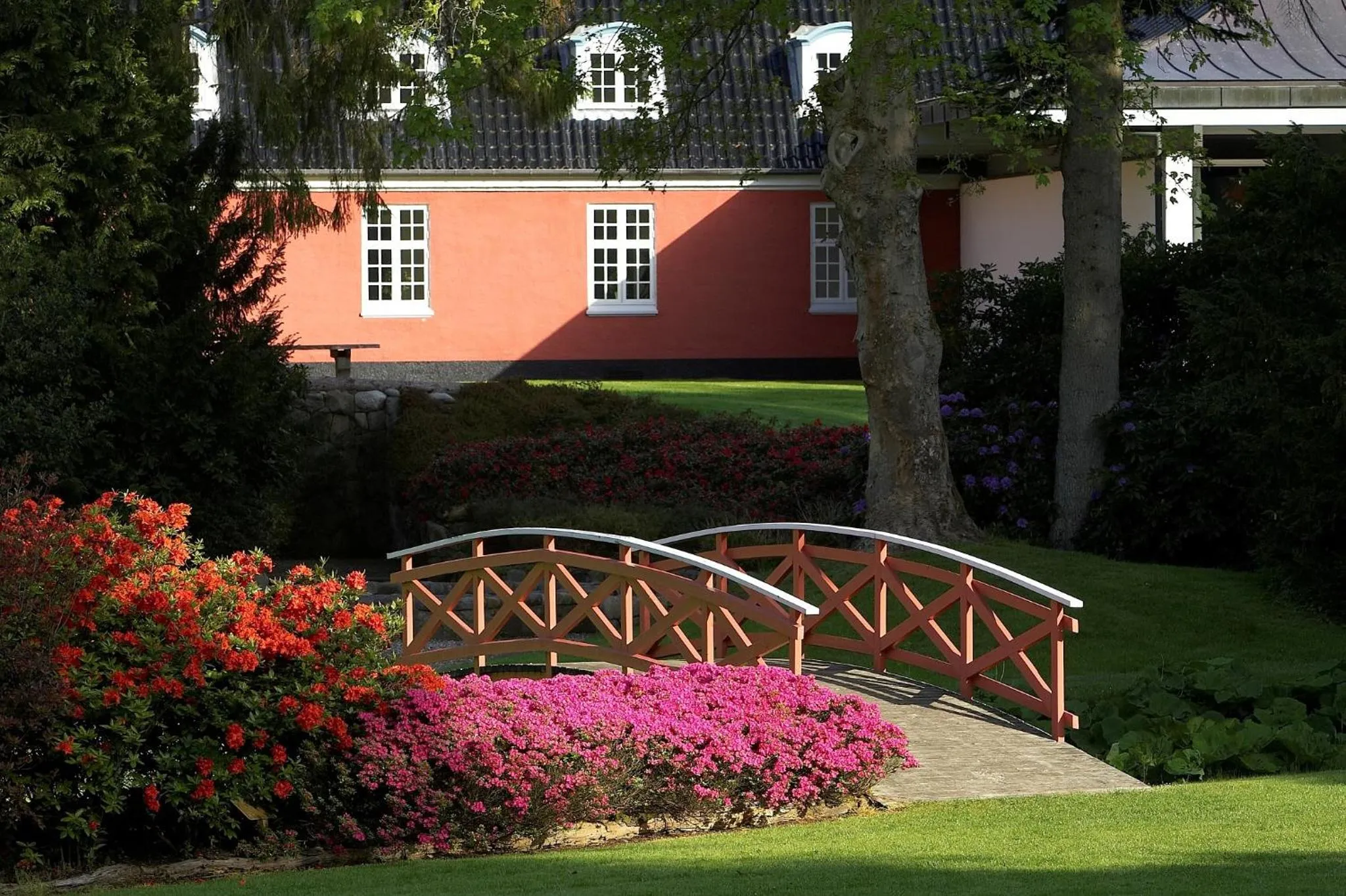 Garden in Skarrildhus Sinatur Hotel & Konference