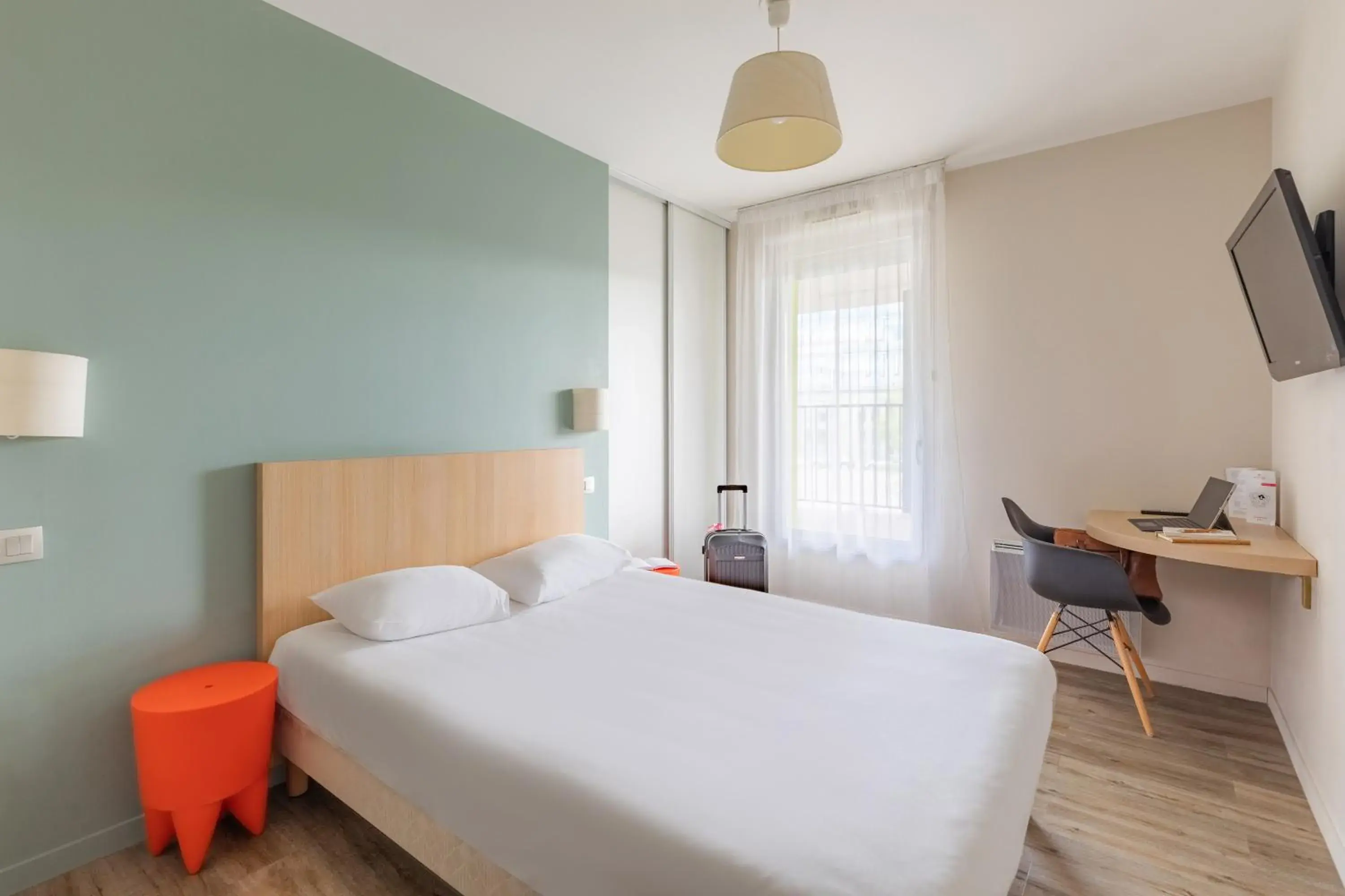 Bed in Appart’City Confort Tours Bed in Appart’City Confort Tours