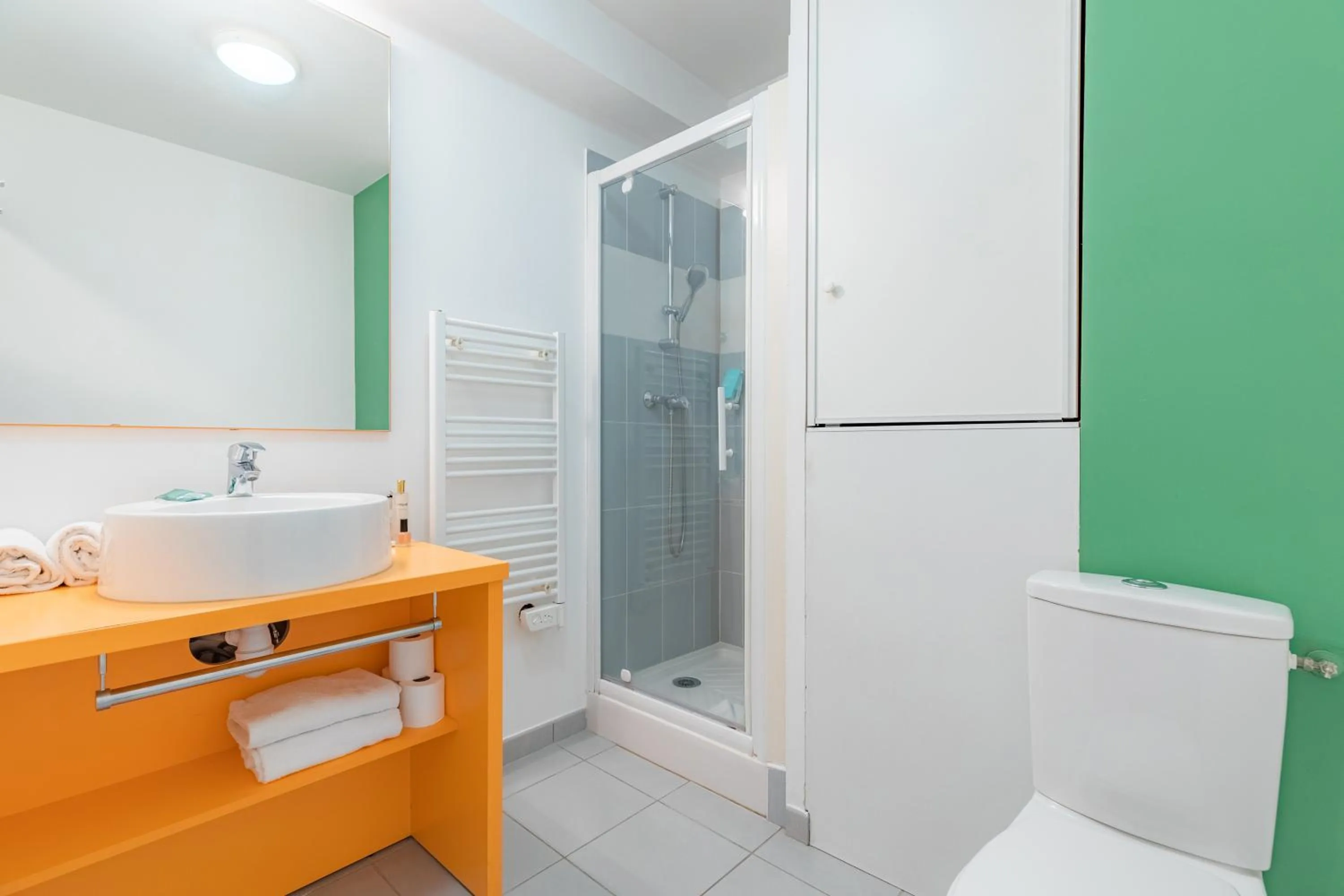 Shower in Appart’City Confort Tours