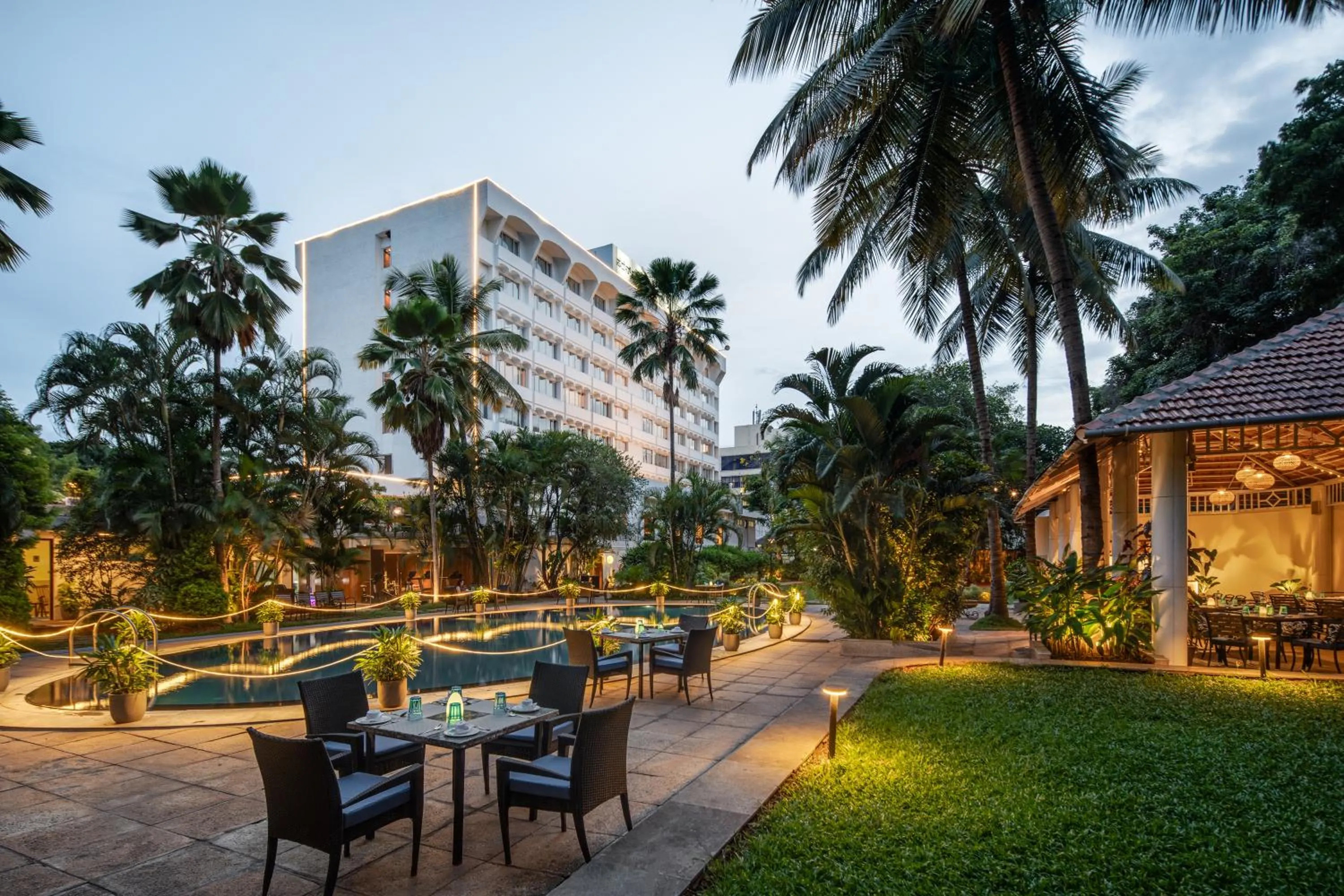 Garden view in Southern Star,Mysore