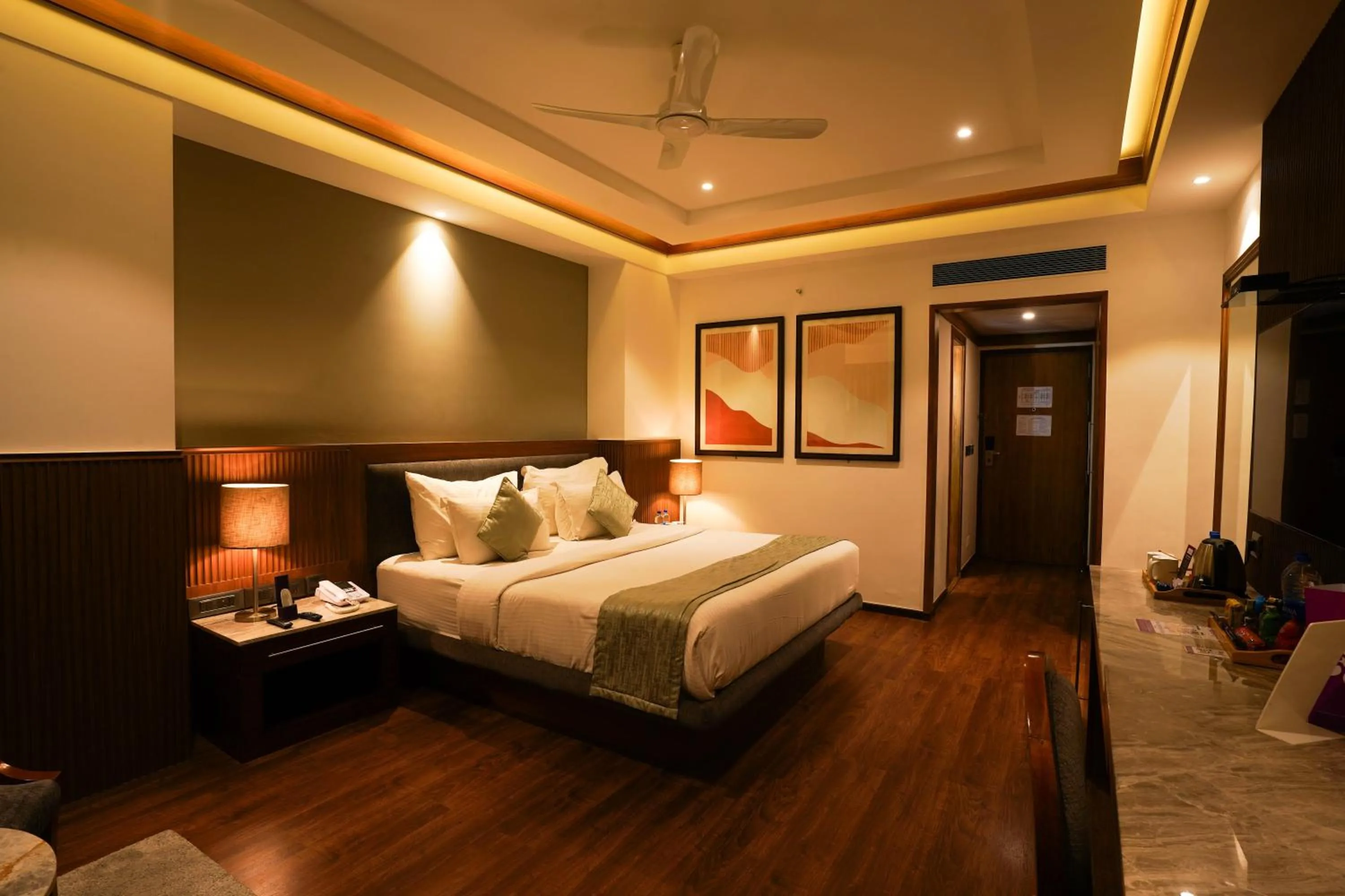 Photo of the whole room, Bed in Southern Star,Mysore