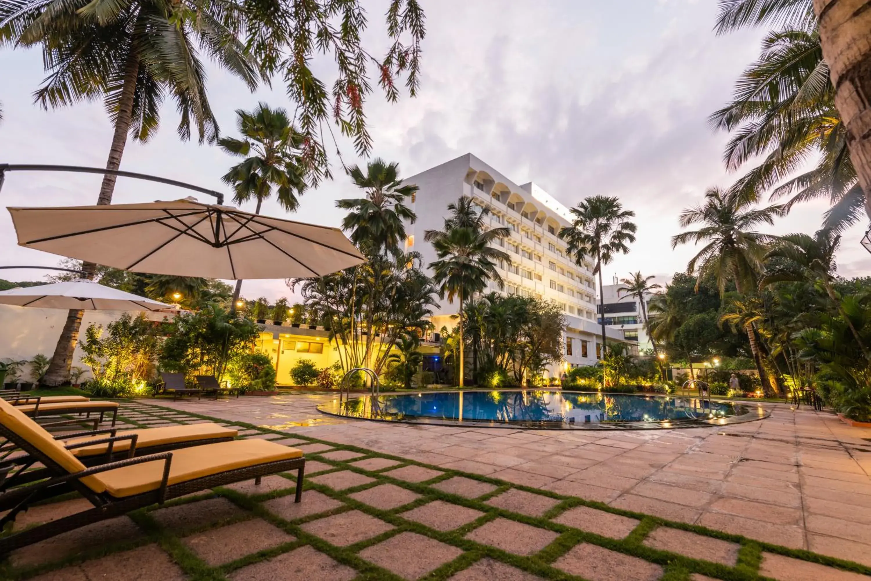 Pool view in Southern Star,Mysore Pool view in Southern Star,Mysore