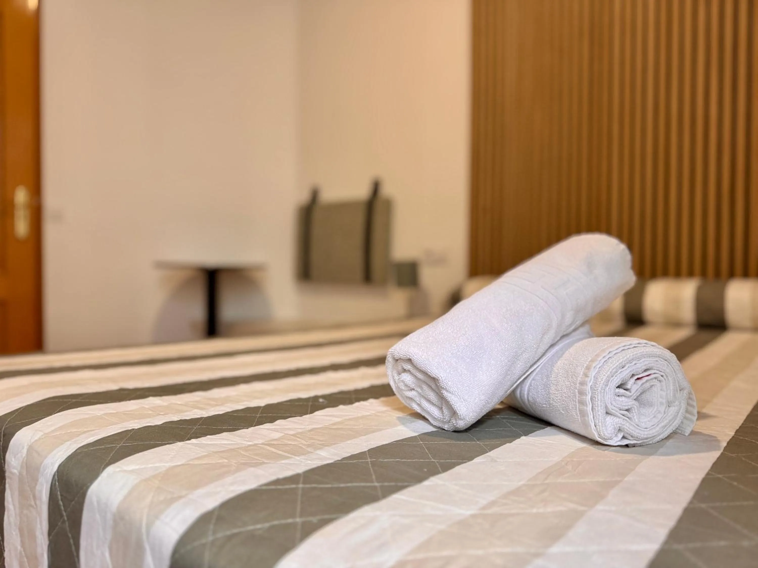 towels, Bed in CH Rayuela