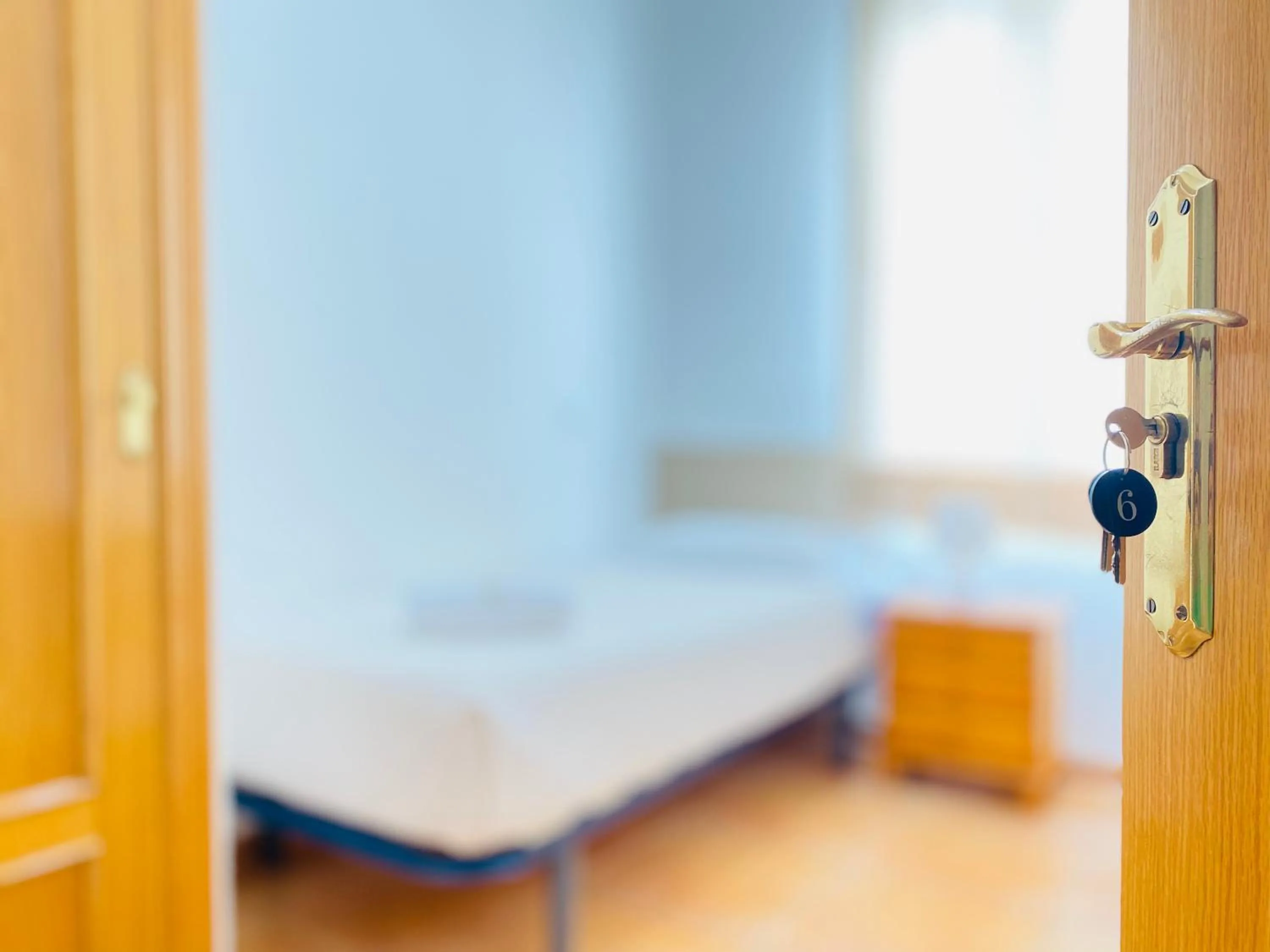 Photo of the whole room, Bed in CH Rayuela