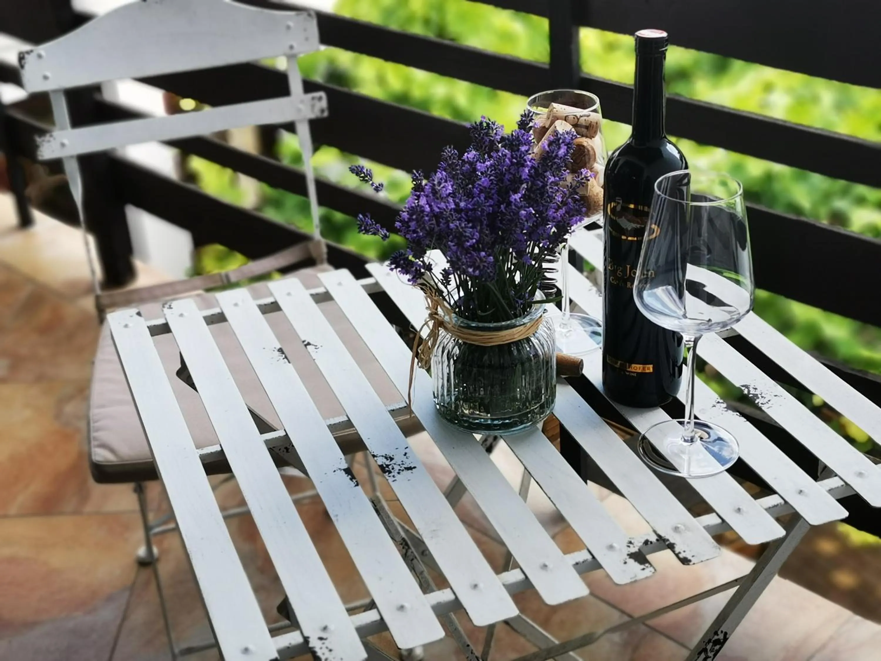 Garden view in Das Stadthaus