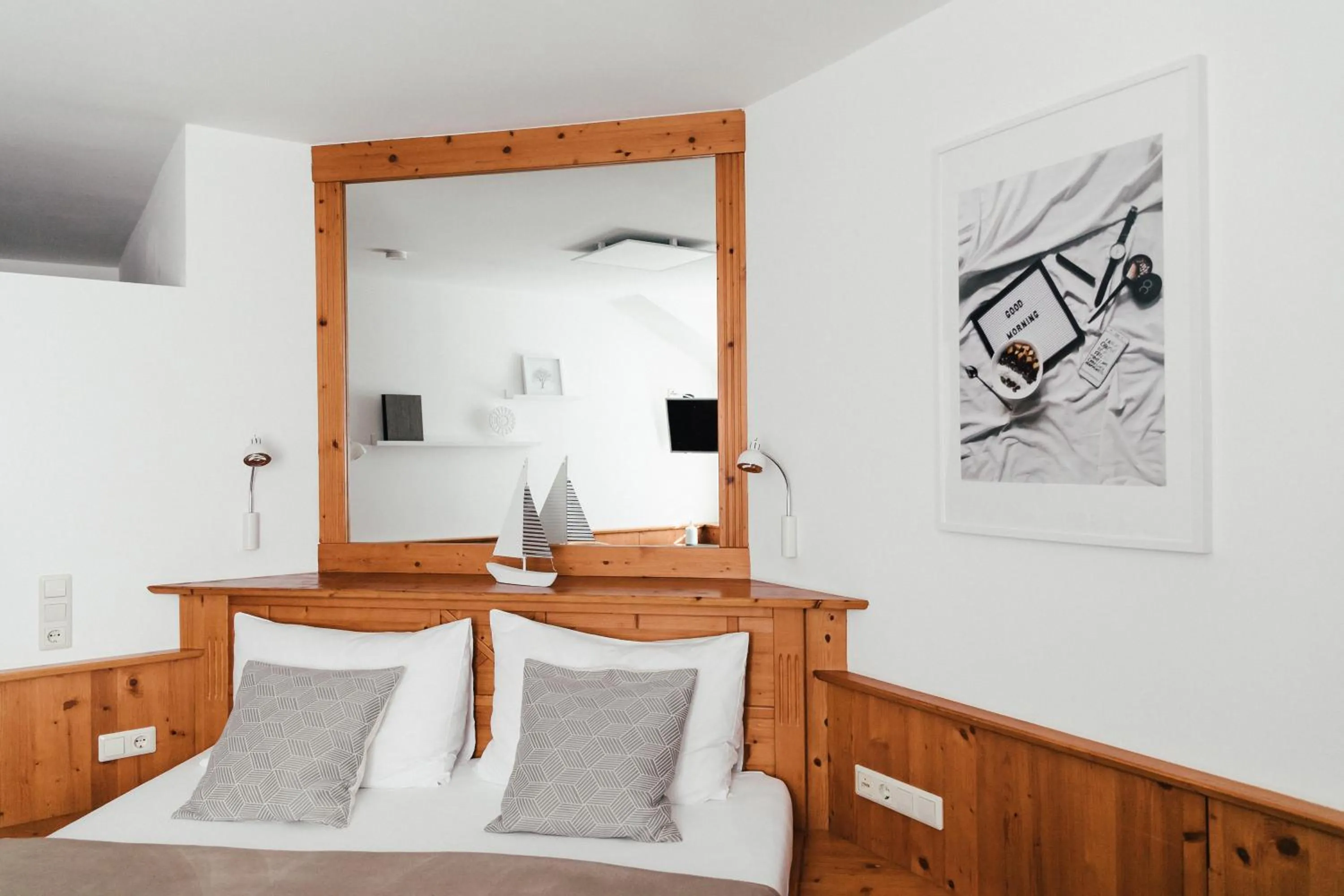 Photo of the whole room, Bed in Das Stadthaus