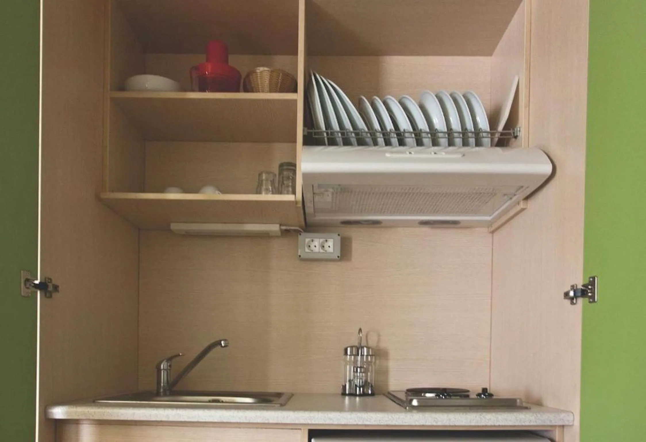 kitchen in Athina Beach Hotel