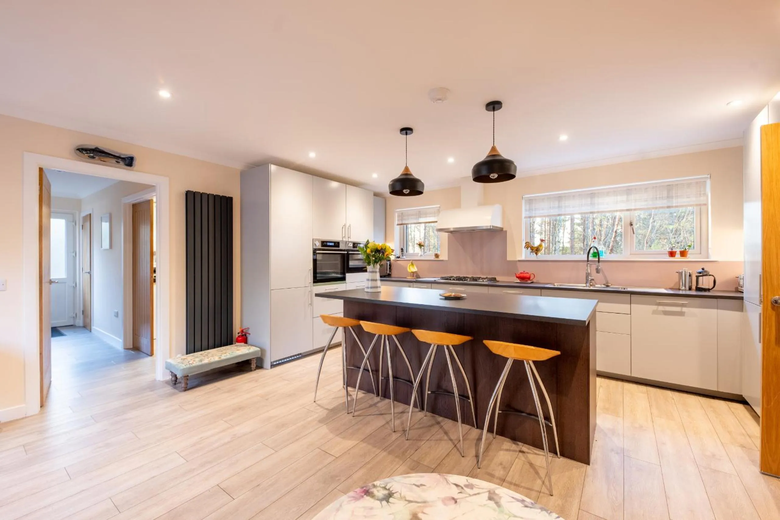Kitchen or kitchenette in Silverbridge Lodge