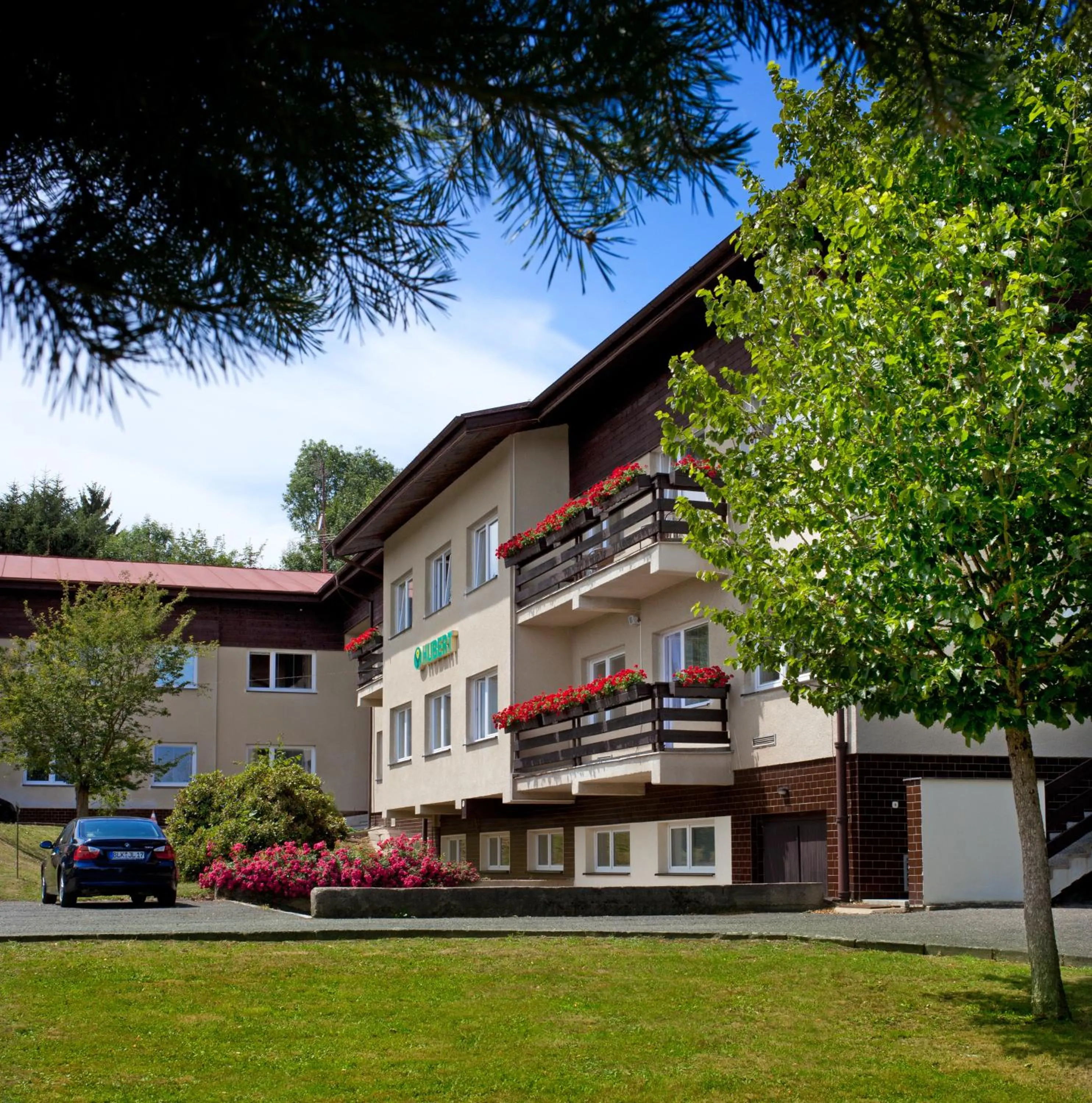 Property building in Penzion Hubert Františkovy Lázně