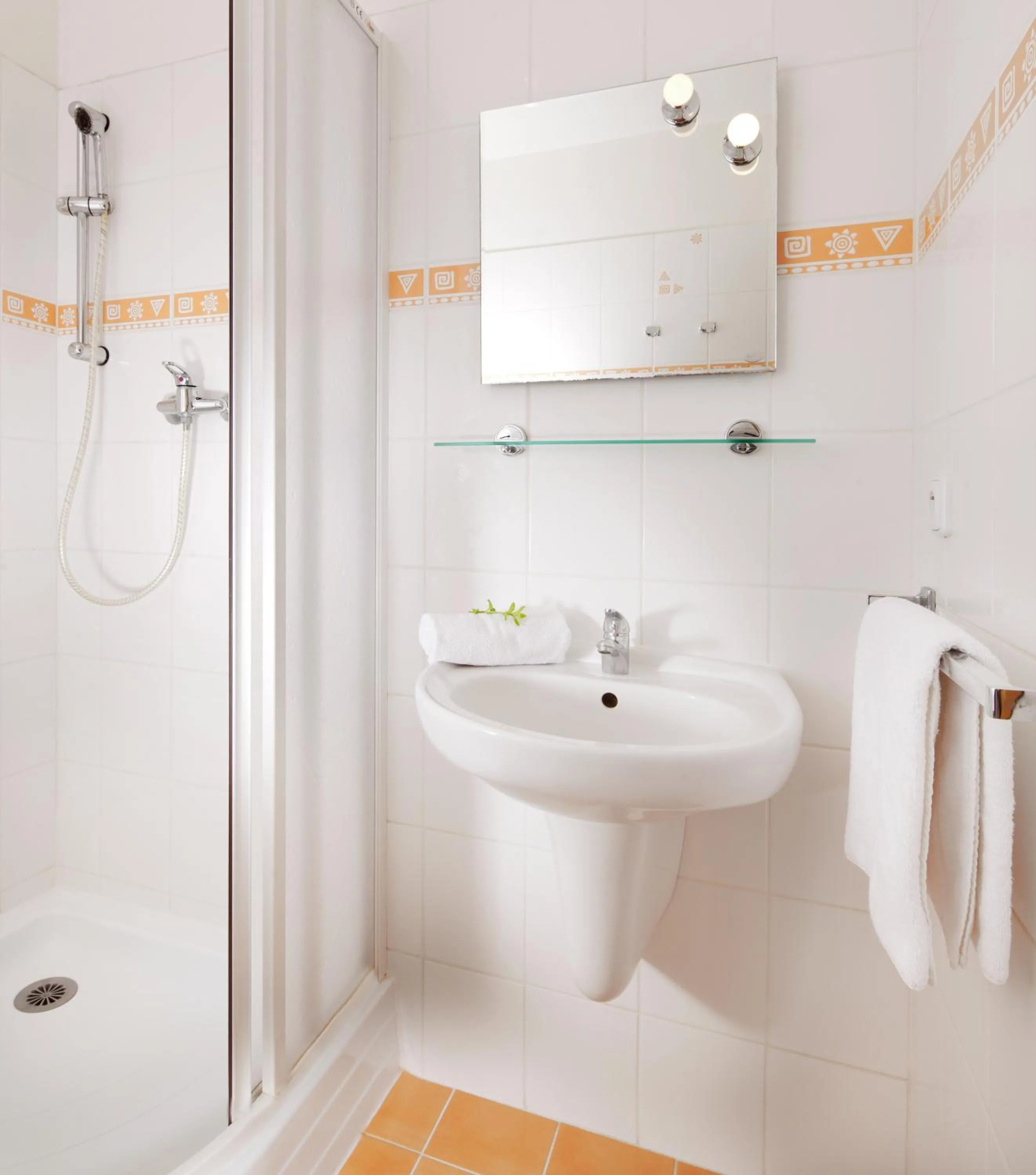 Bathroom in Penzion Hubert Františkovy Lázně