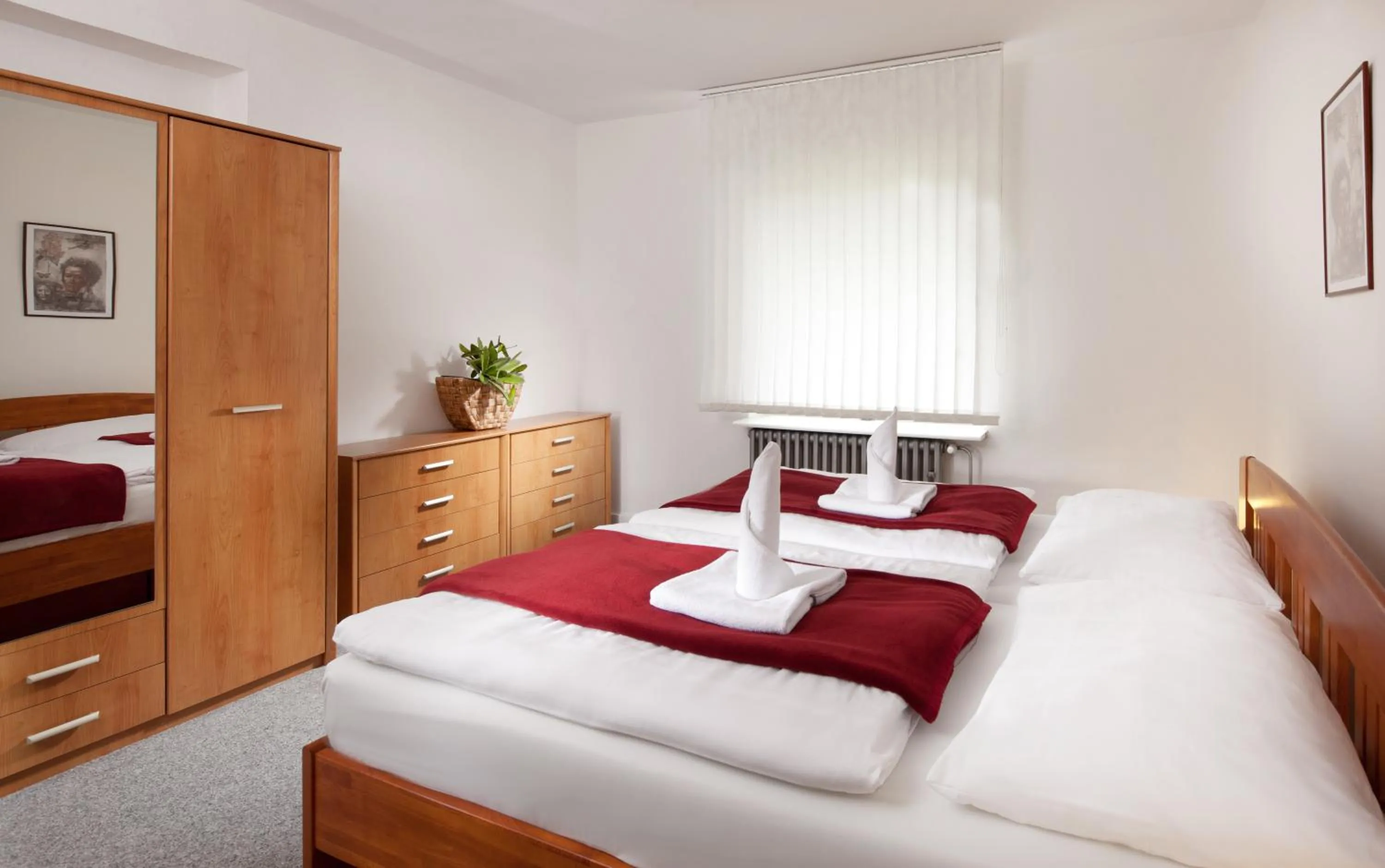 Bed in Penzion Hubert Františkovy Lázně