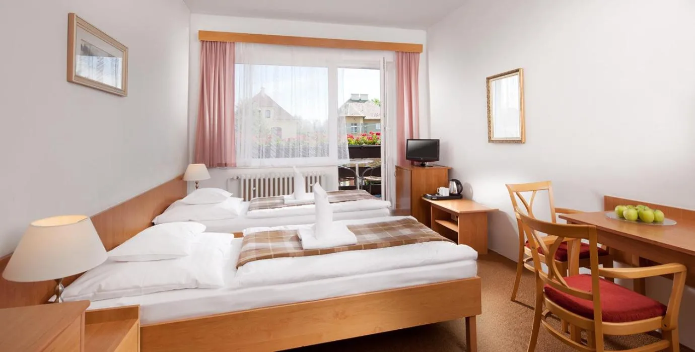 Bedroom, Bed in Penzion Hubert Františkovy Lázně