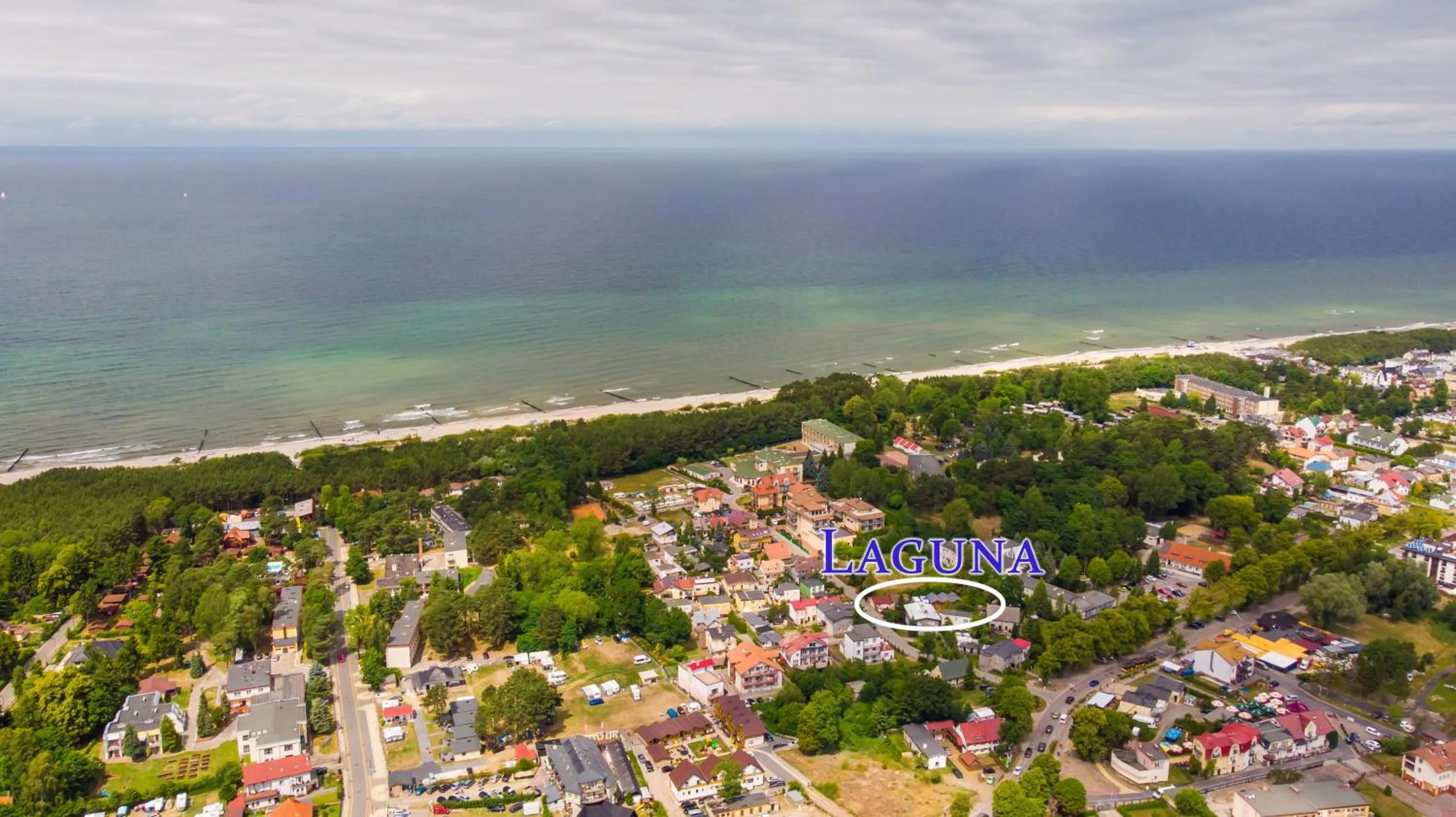 Bird's eye view in Mini Kemping Laguna
