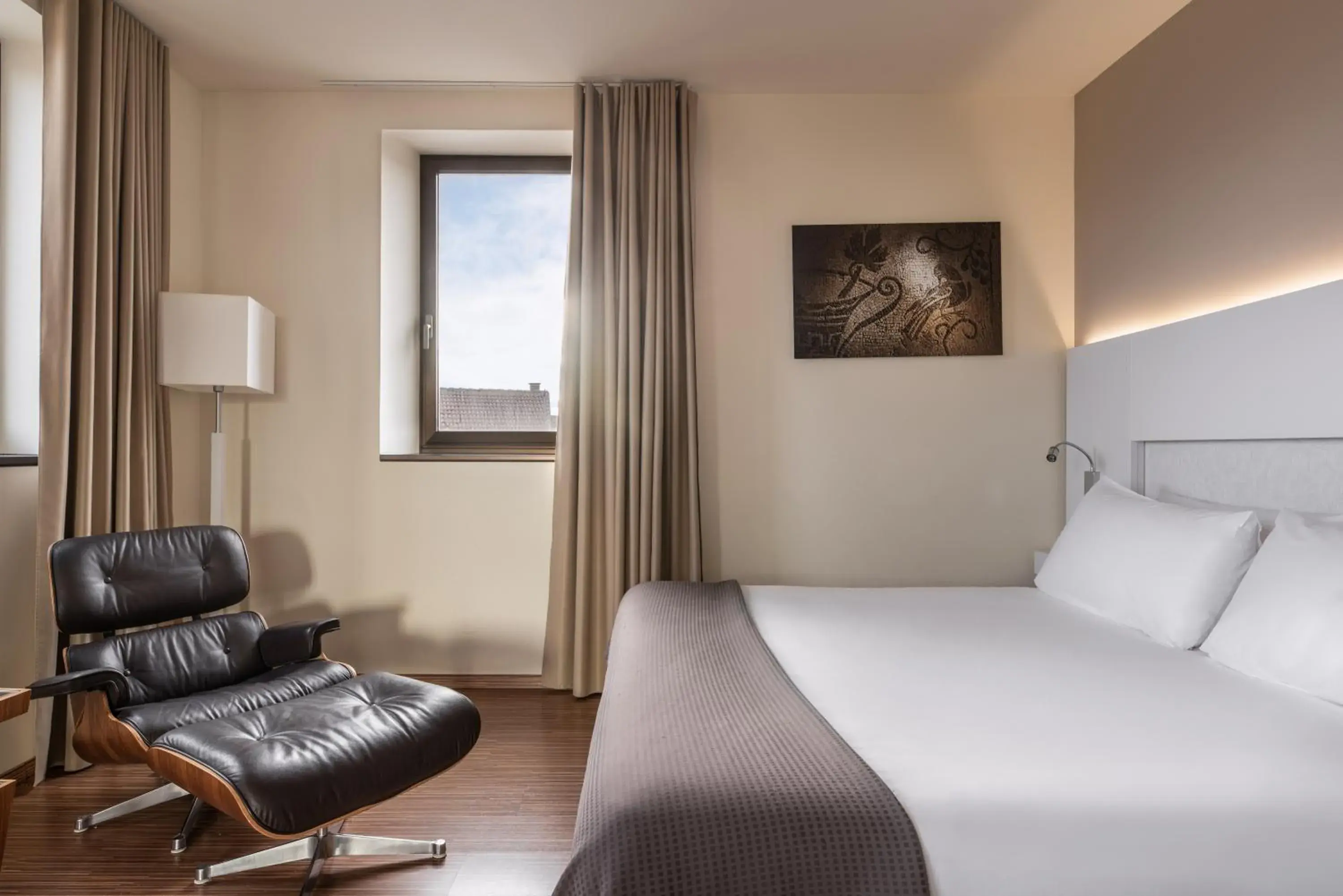 Bed in Eurostars Vía de la Plata Bed in Eurostars Vía de la Plata