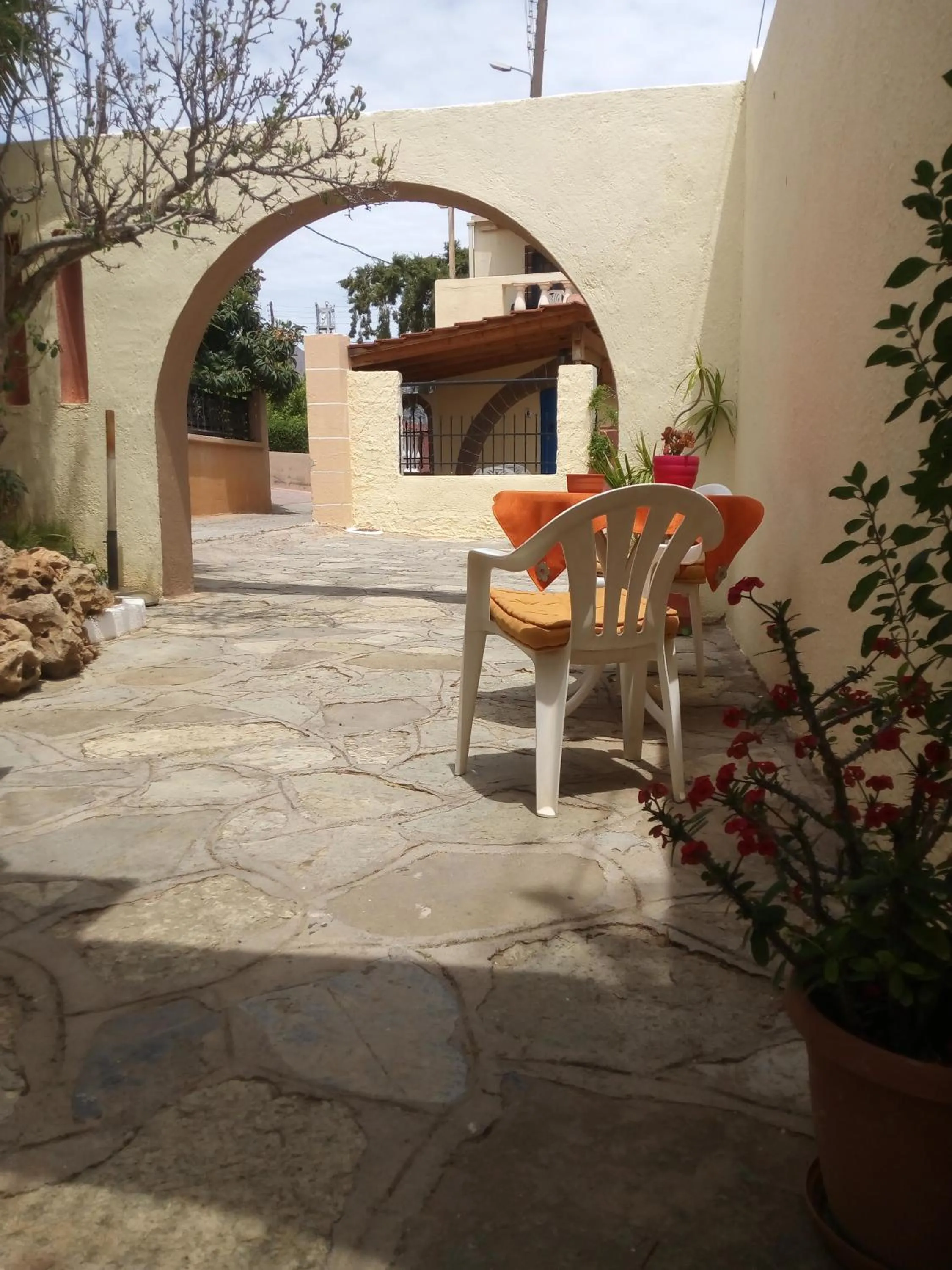 Patio in Hotel Eliza