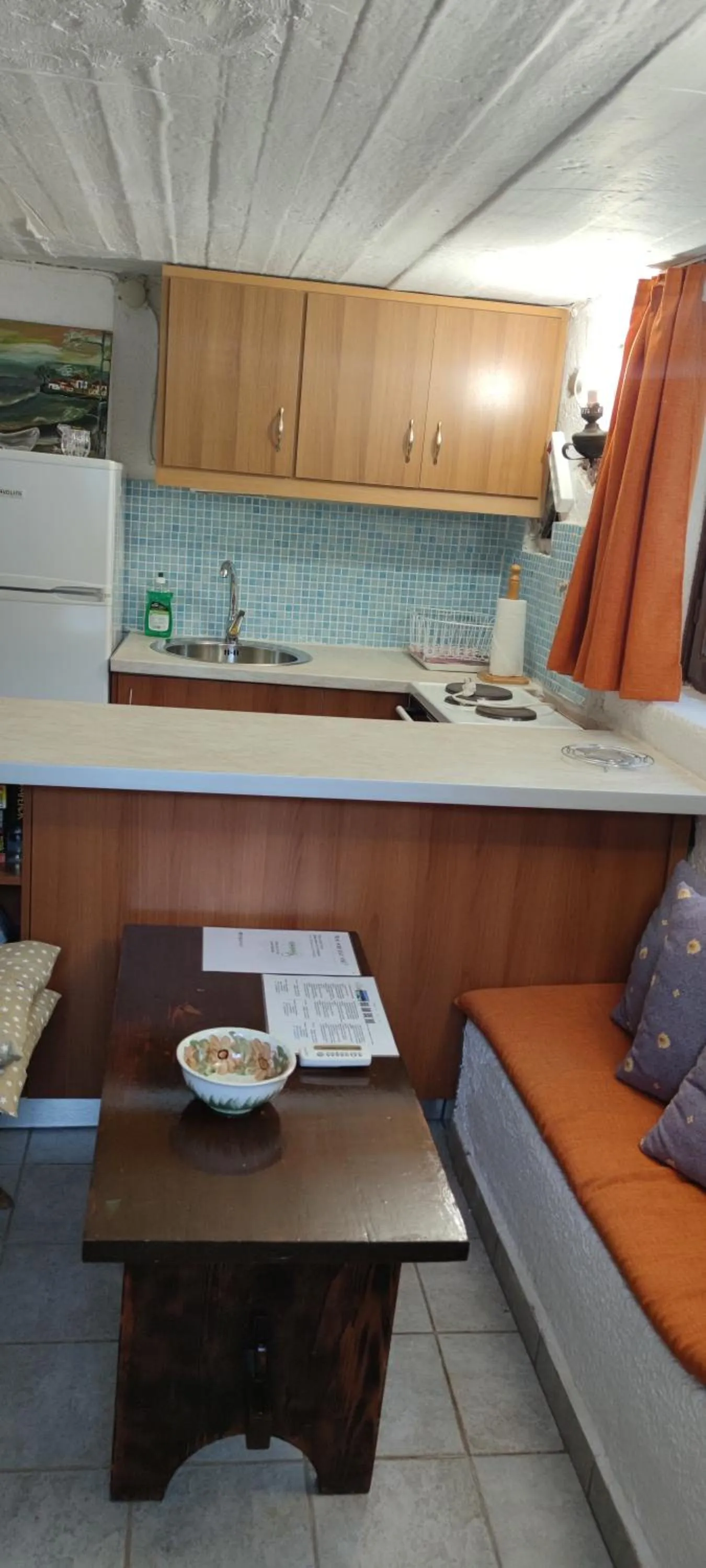 Kitchen or kitchenette in Hotel Eliza