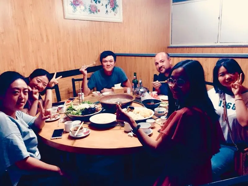 Guests in Lantern Hotel