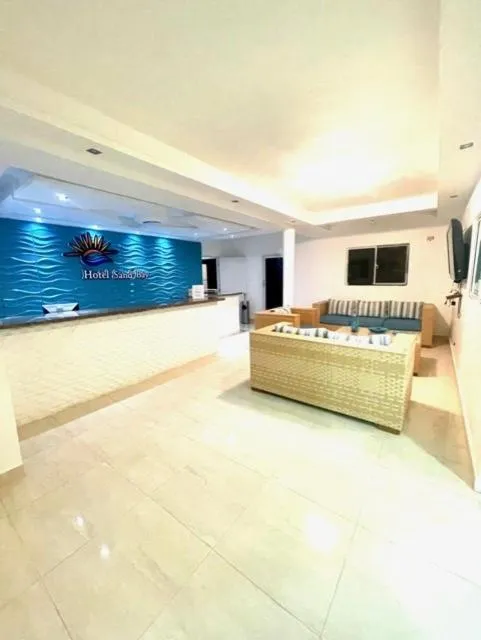 Lobby or reception in Hotel Sand Bay