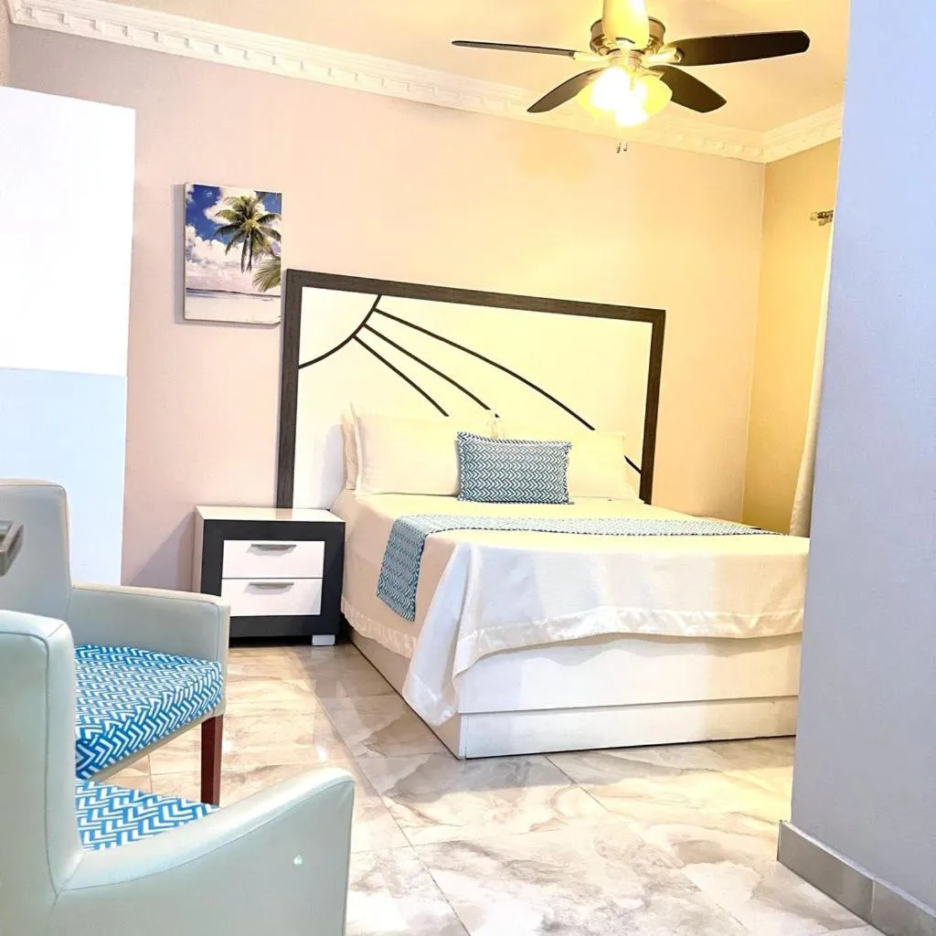 Bed in Hotel Sand Bay