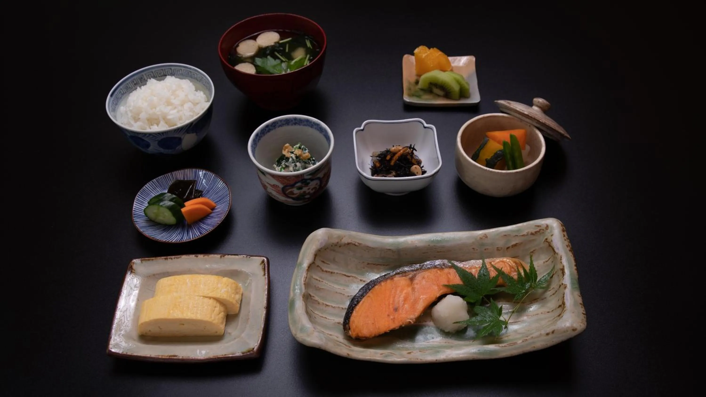 Breakfast in Itsukushimahigashimonzen Kikugawa