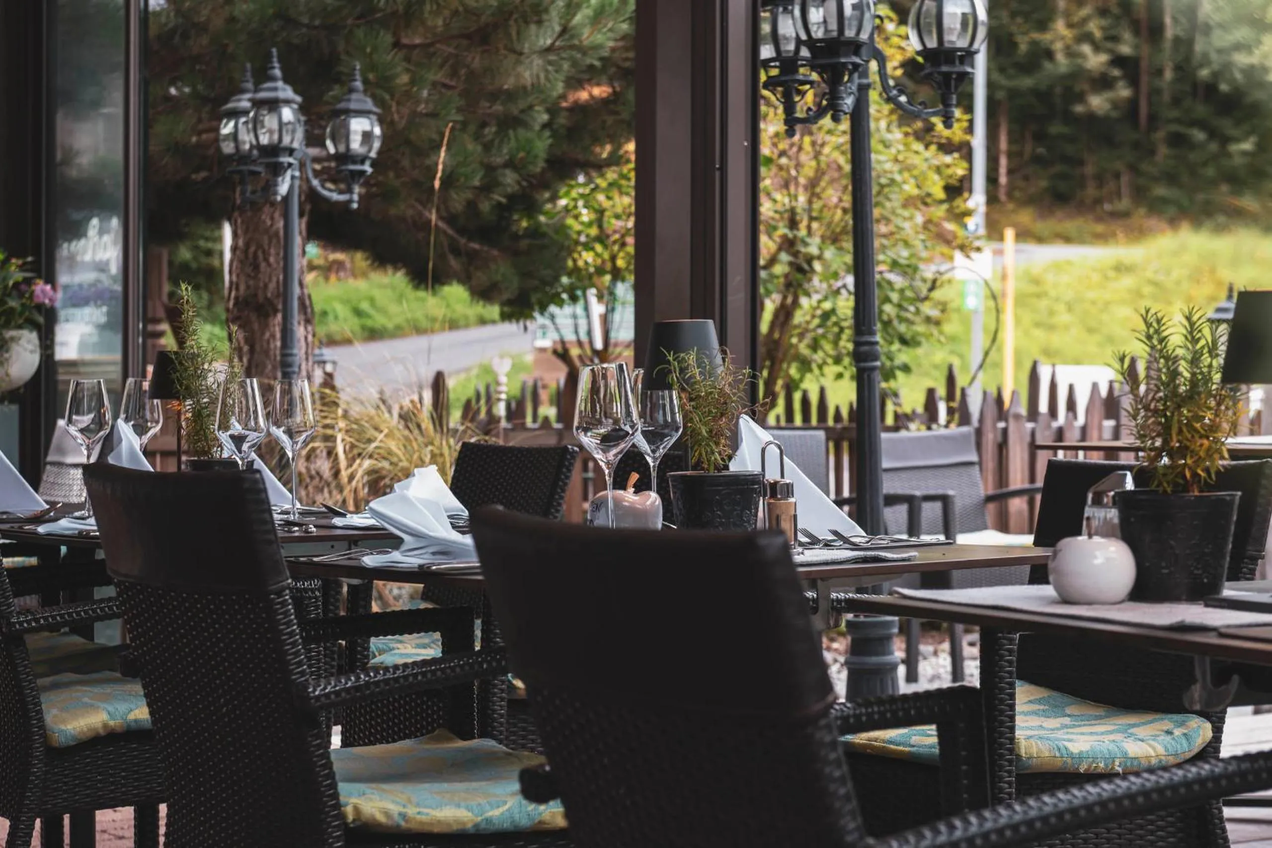 Restaurant/places to eat in Hotel Brunnenhof