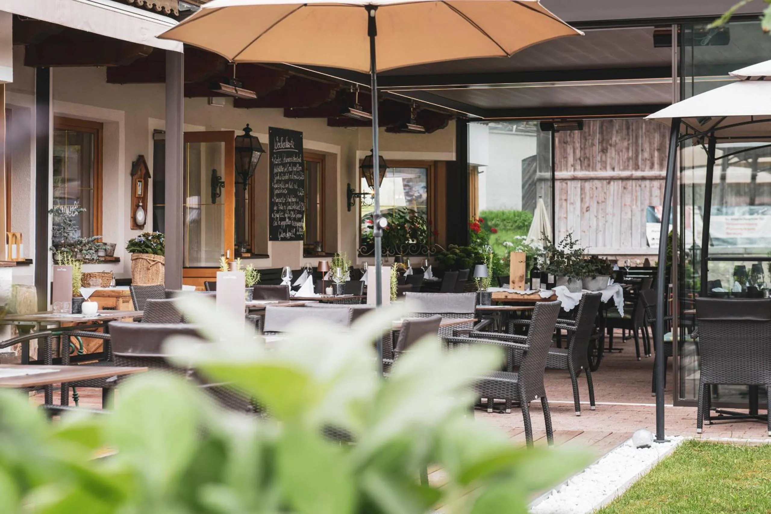 Restaurant/places to eat in Hotel Brunnenhof